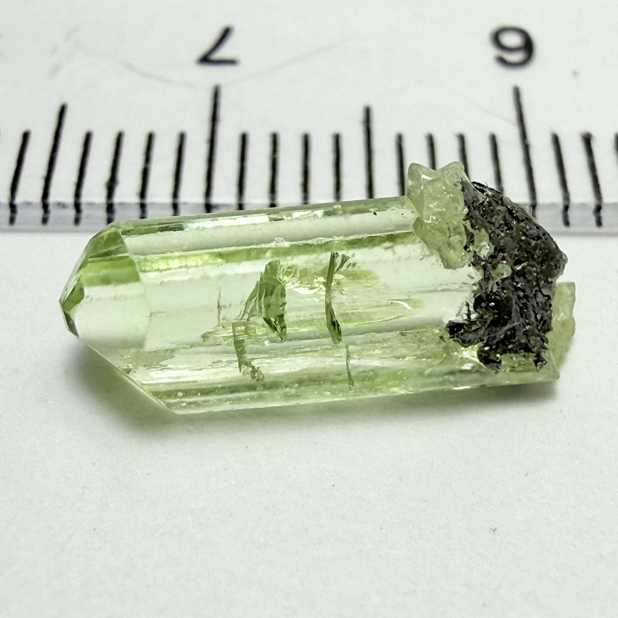 Diopside Crystal, 3.08ct Tanzania, Untreated Unheated