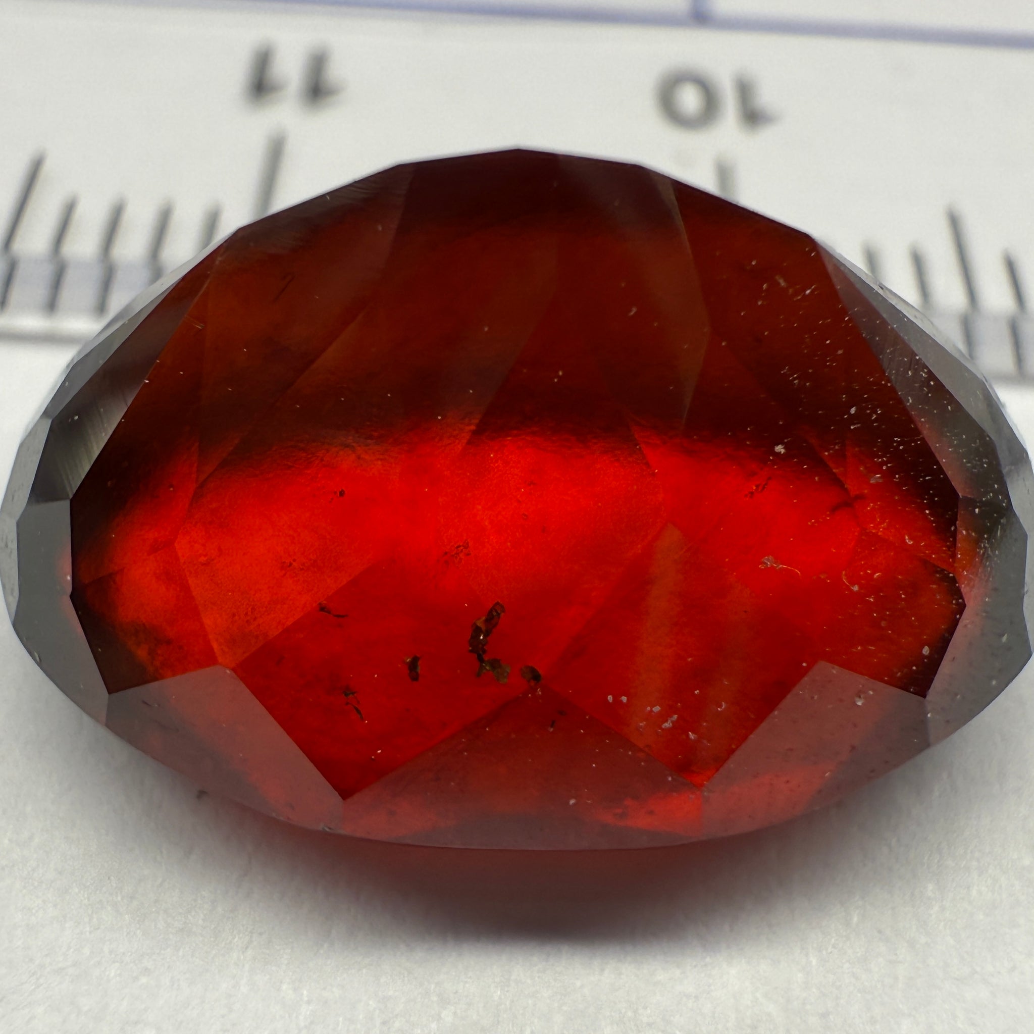 Hessonite Garnet, 15.13ct, Tanzania, Untreated Unheated