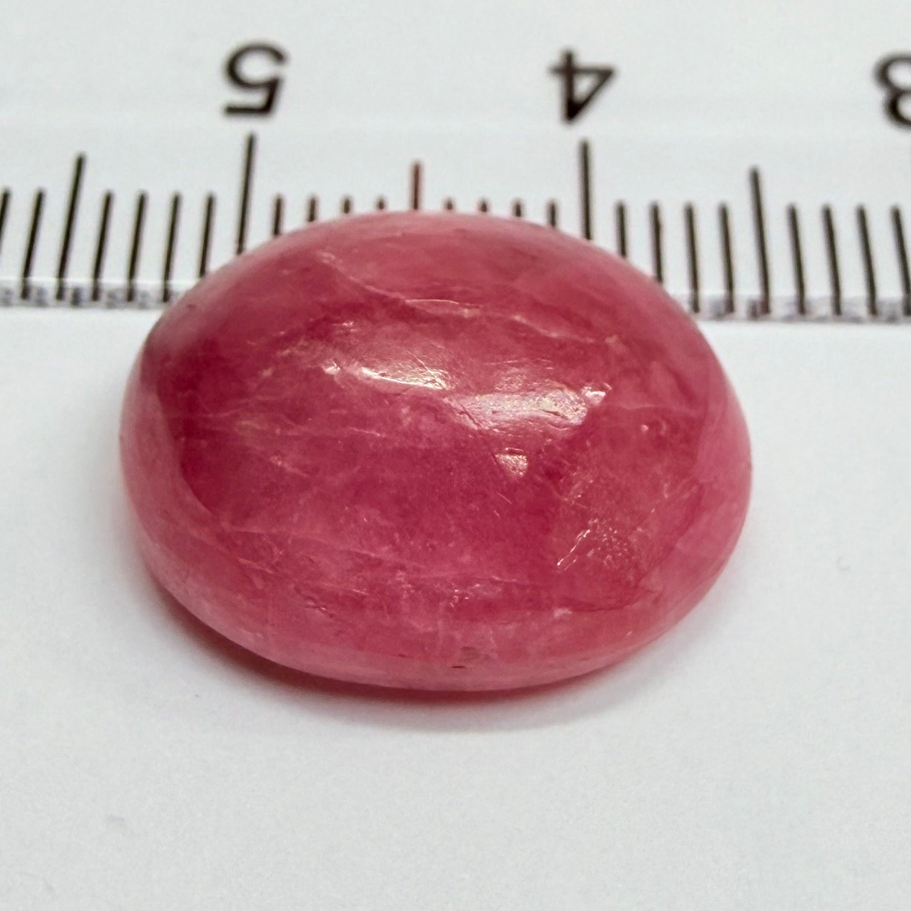 Ruby Cabochon, 18.13ct, Tanzania, Untreated Unheated