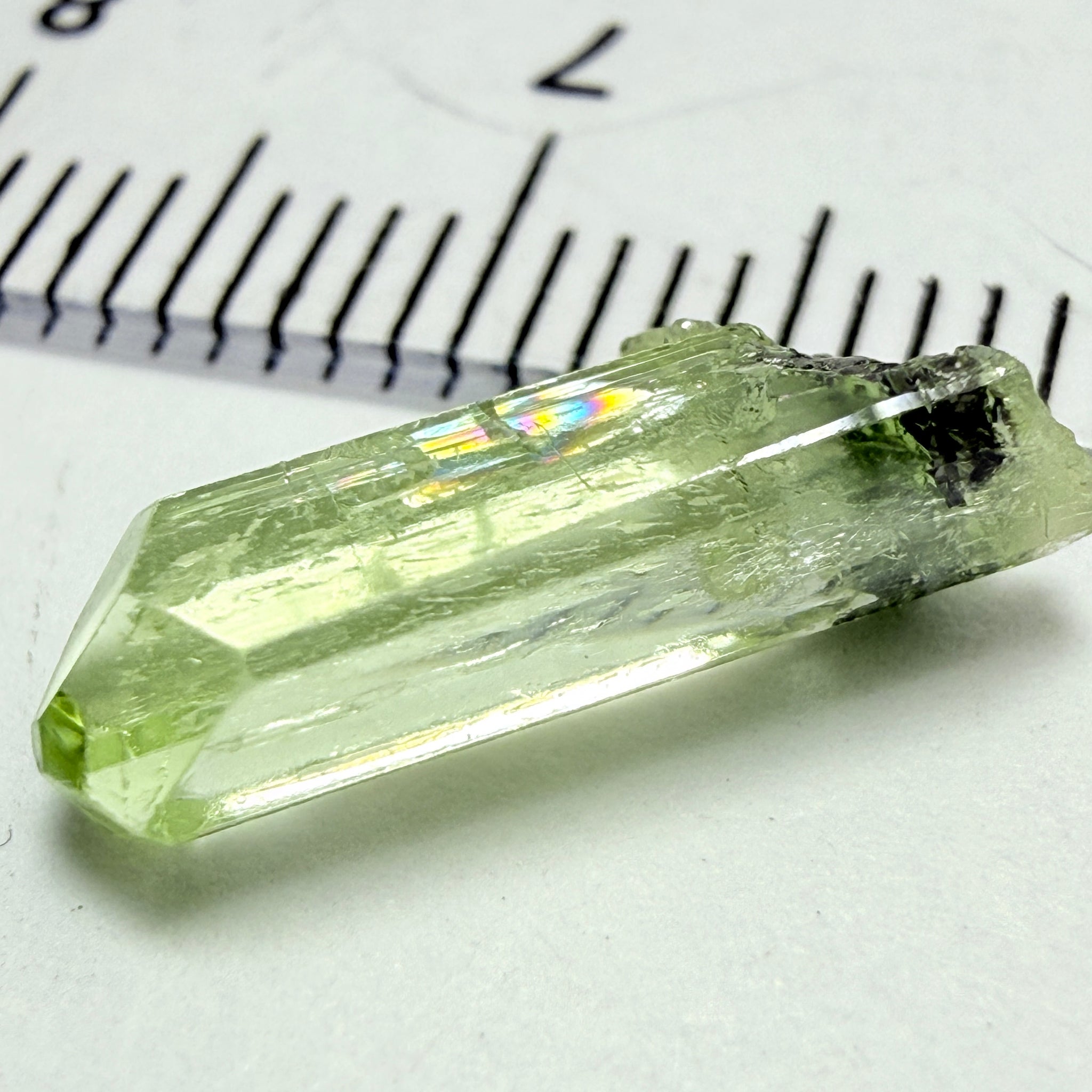 Diopside Crystal, 3.08ct Tanzania, Untreated Unheated