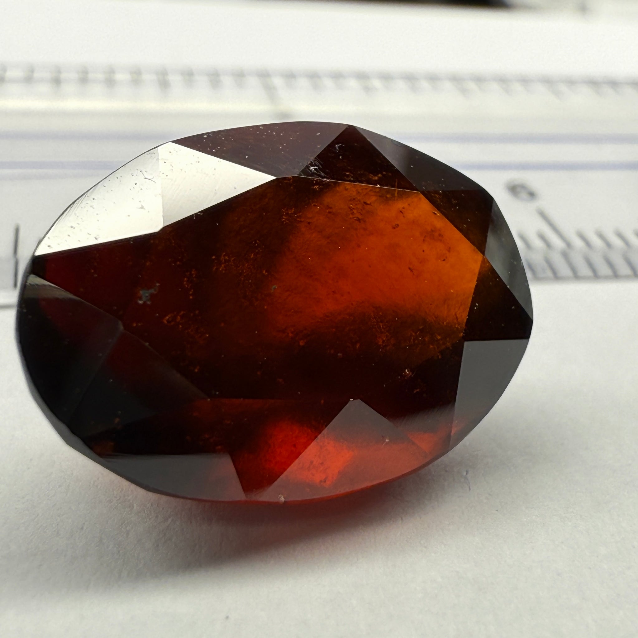 Hessonite Garnet, 15.13ct, Tanzania, Untreated Unheated