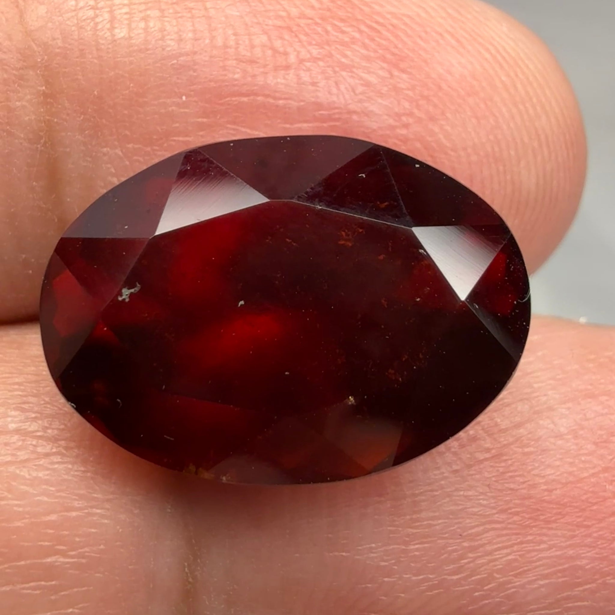 Hessonite Garnet, 15.13ct, Tanzania, Untreated Unheated