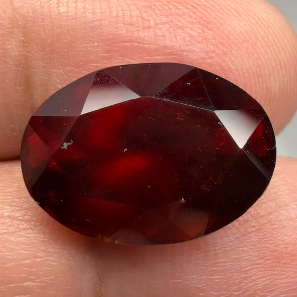Hessonite Garnet, 15.13ct, Tanzania, Untreated Unheated