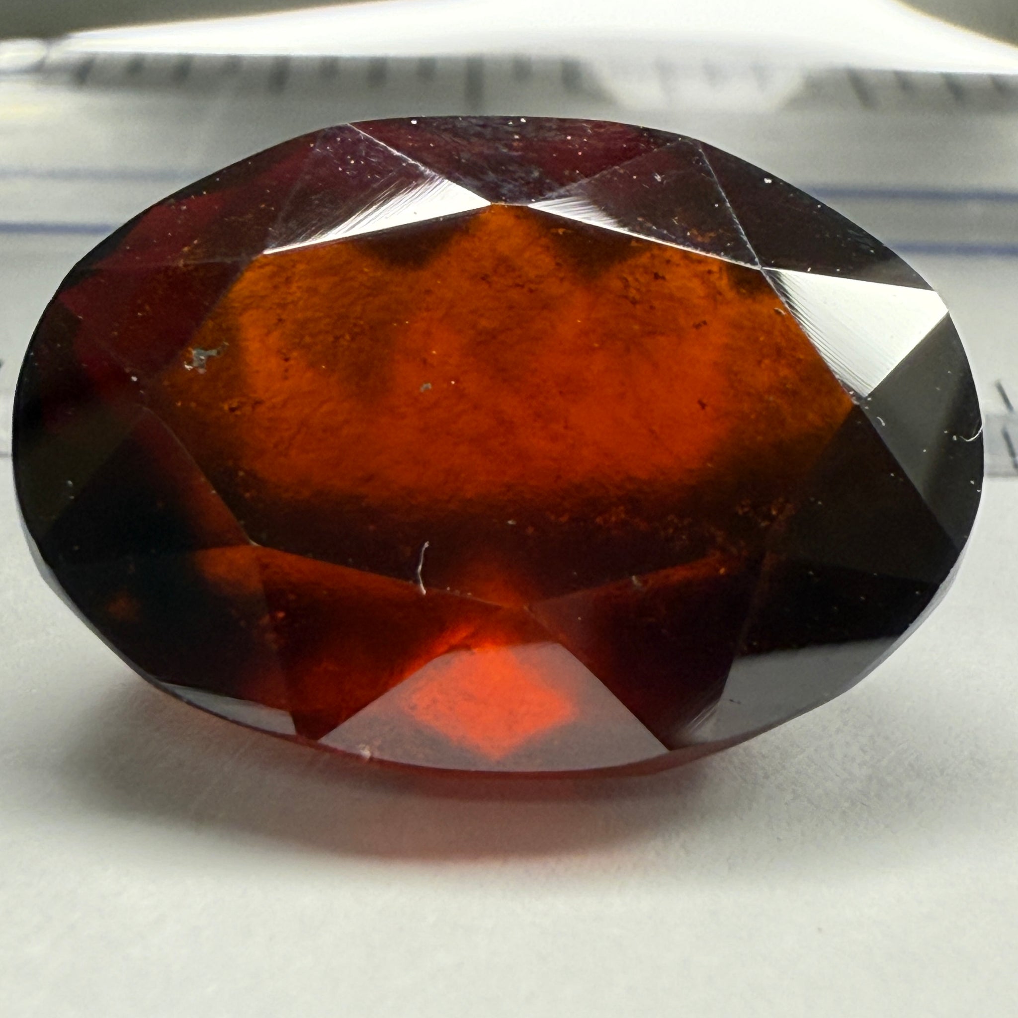 Hessonite Garnet, 15.13ct, Tanzania, Untreated Unheated