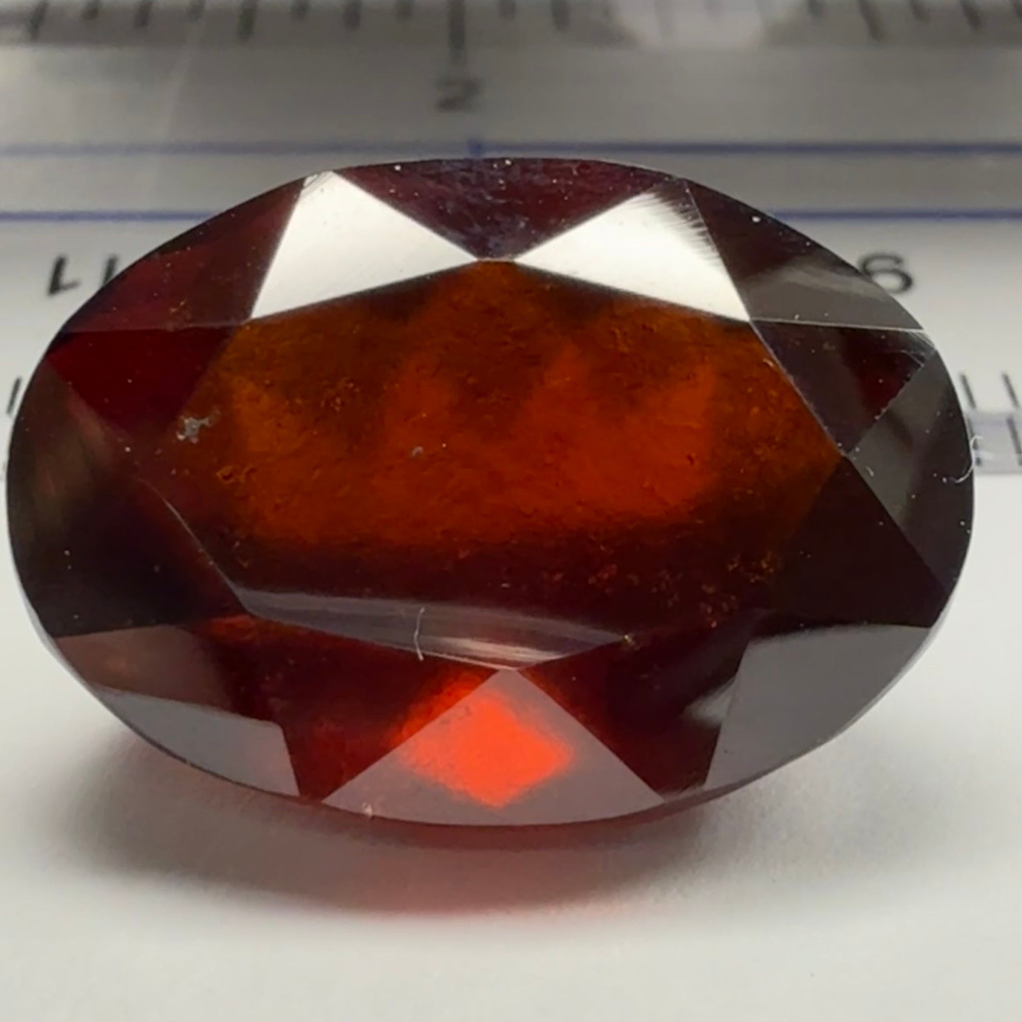 Hessonite Garnet, 15.13ct, Tanzania, Untreated Unheated