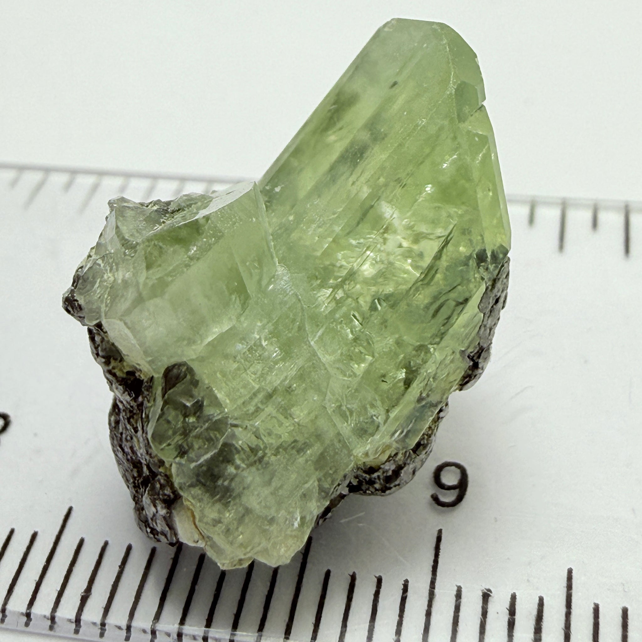 Diopside Crystal, 24.28ct Tanzania, Untreated Unheated