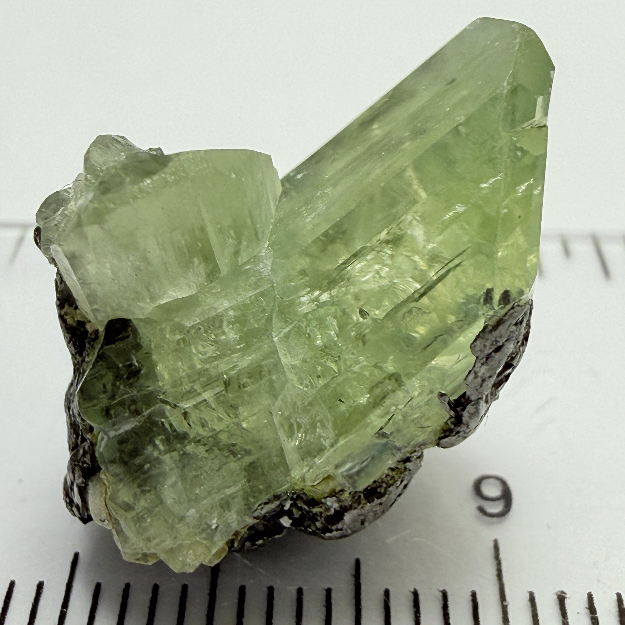 Diopside Crystal, 24.28ct Tanzania, Untreated Unheated
