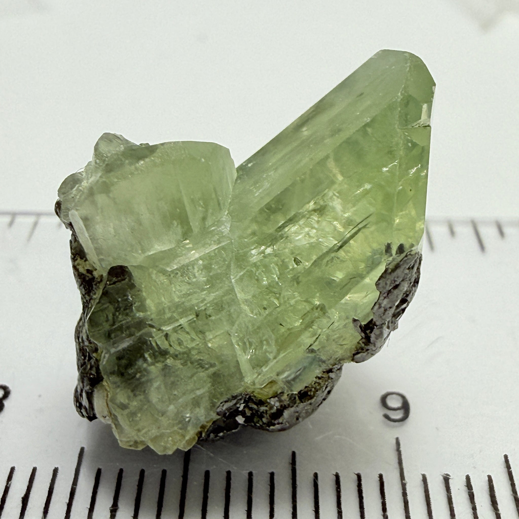 Diopside Crystal, 24.28ct Tanzania, Untreated Unheated