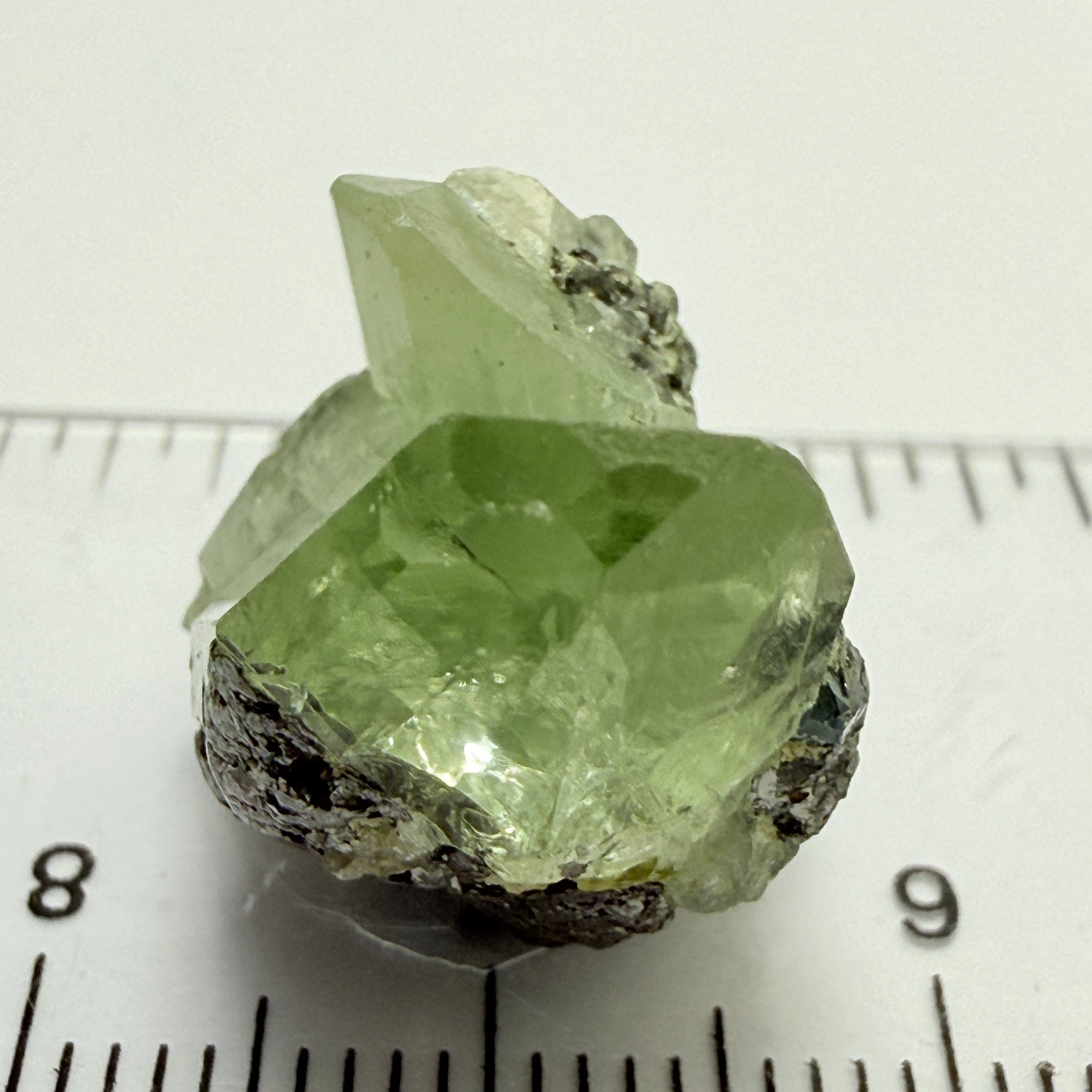 Diopside Crystal, 24.28ct Tanzania, Untreated Unheated