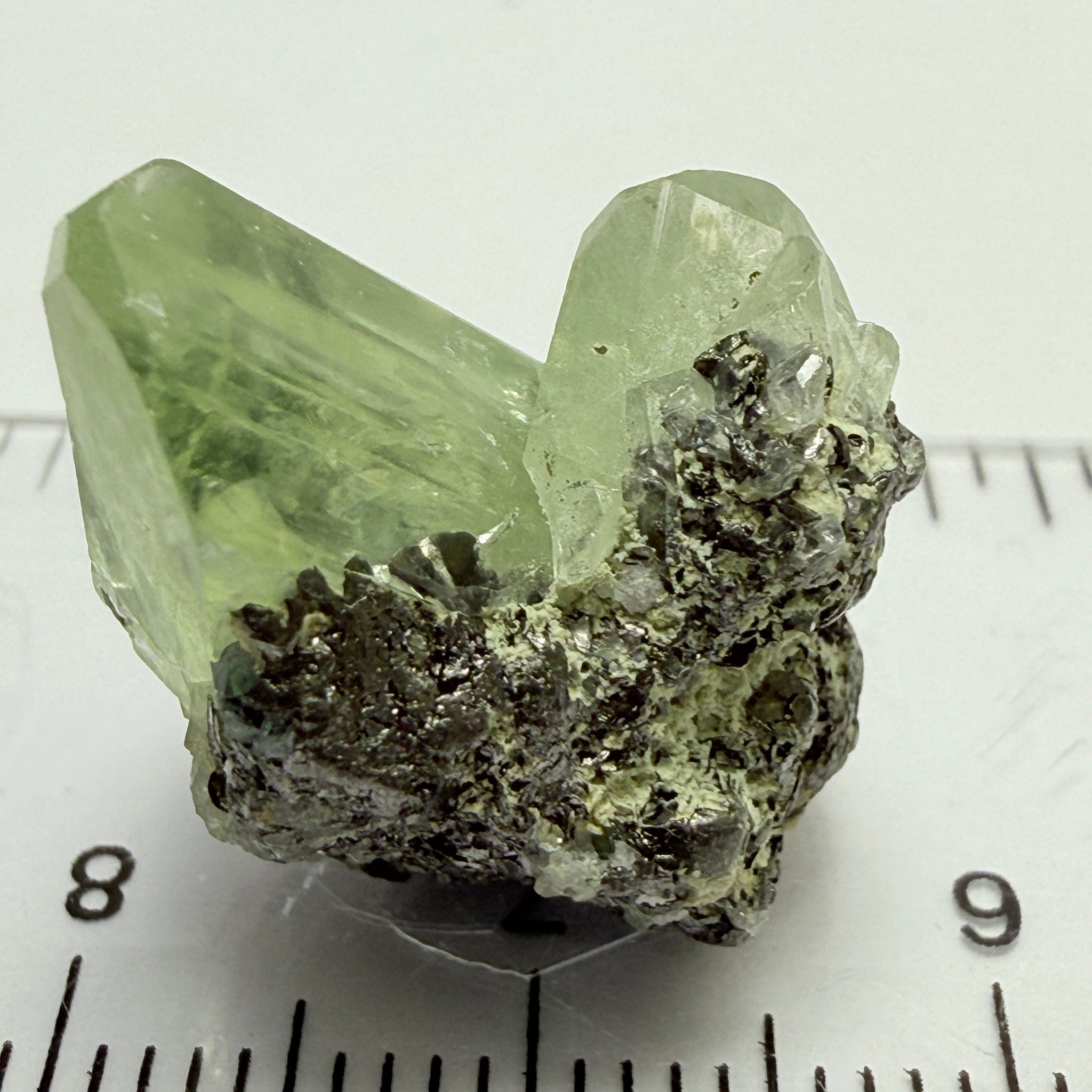 Diopside Crystal, 24.28ct Tanzania, Untreated Unheated