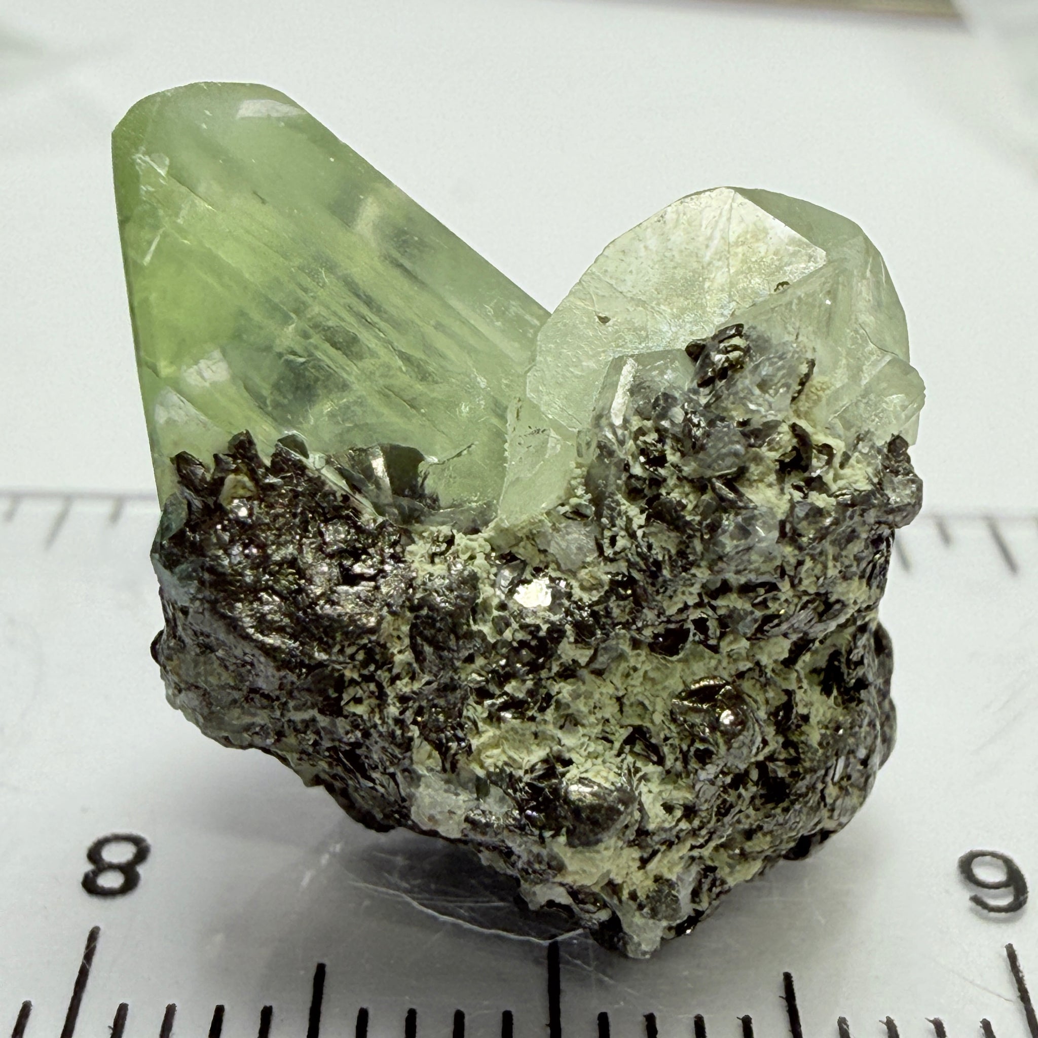 Diopside Crystal, 24.28ct Tanzania, Untreated Unheated