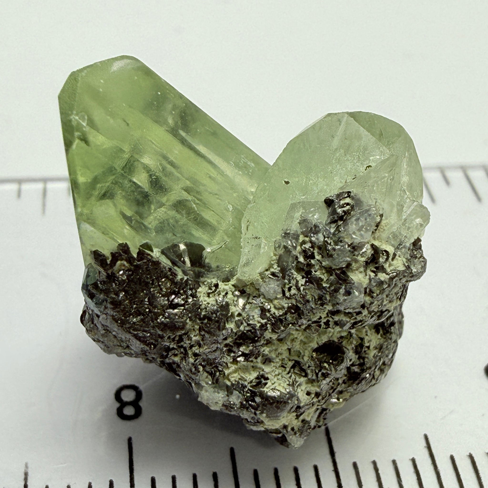Diopside Crystal, 24.28ct Tanzania, Untreated Unheated