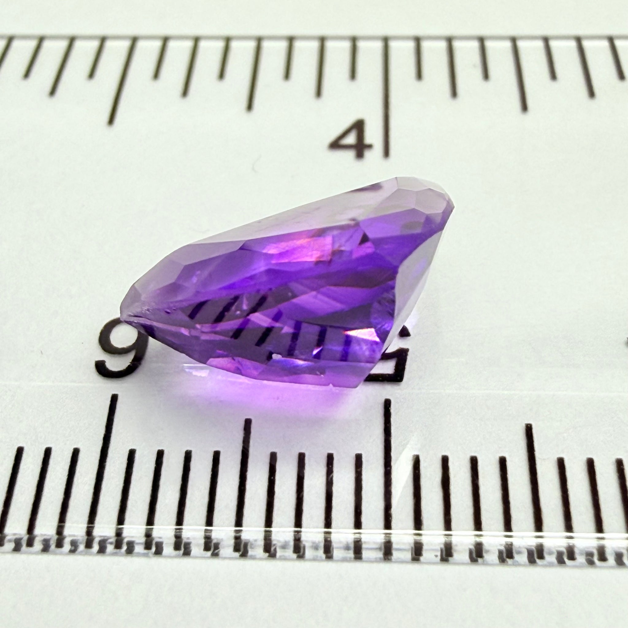 Rwanda Amethyst, 4.12ct, Untreated Unheated, slightly included