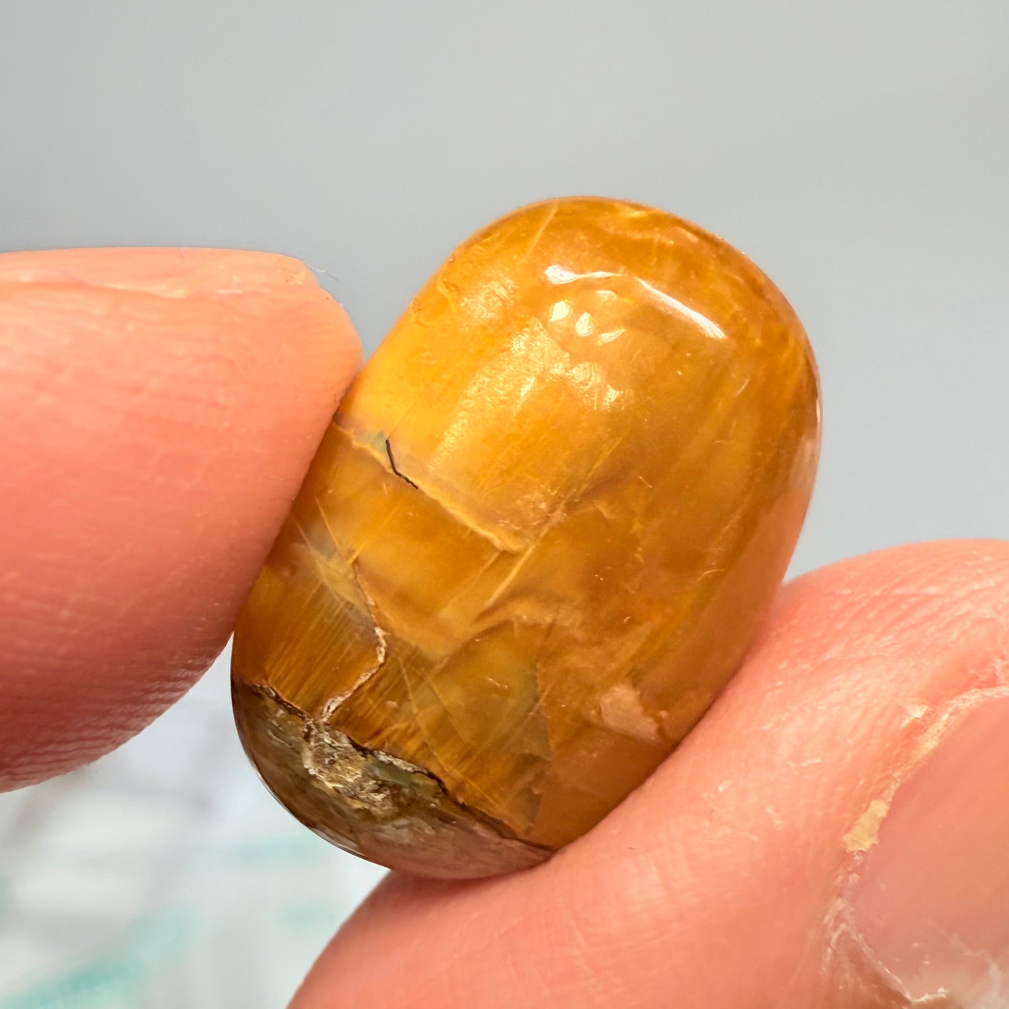 Cats-Eye Opal, 11.61ct, Tanzania, Untreated Unheated