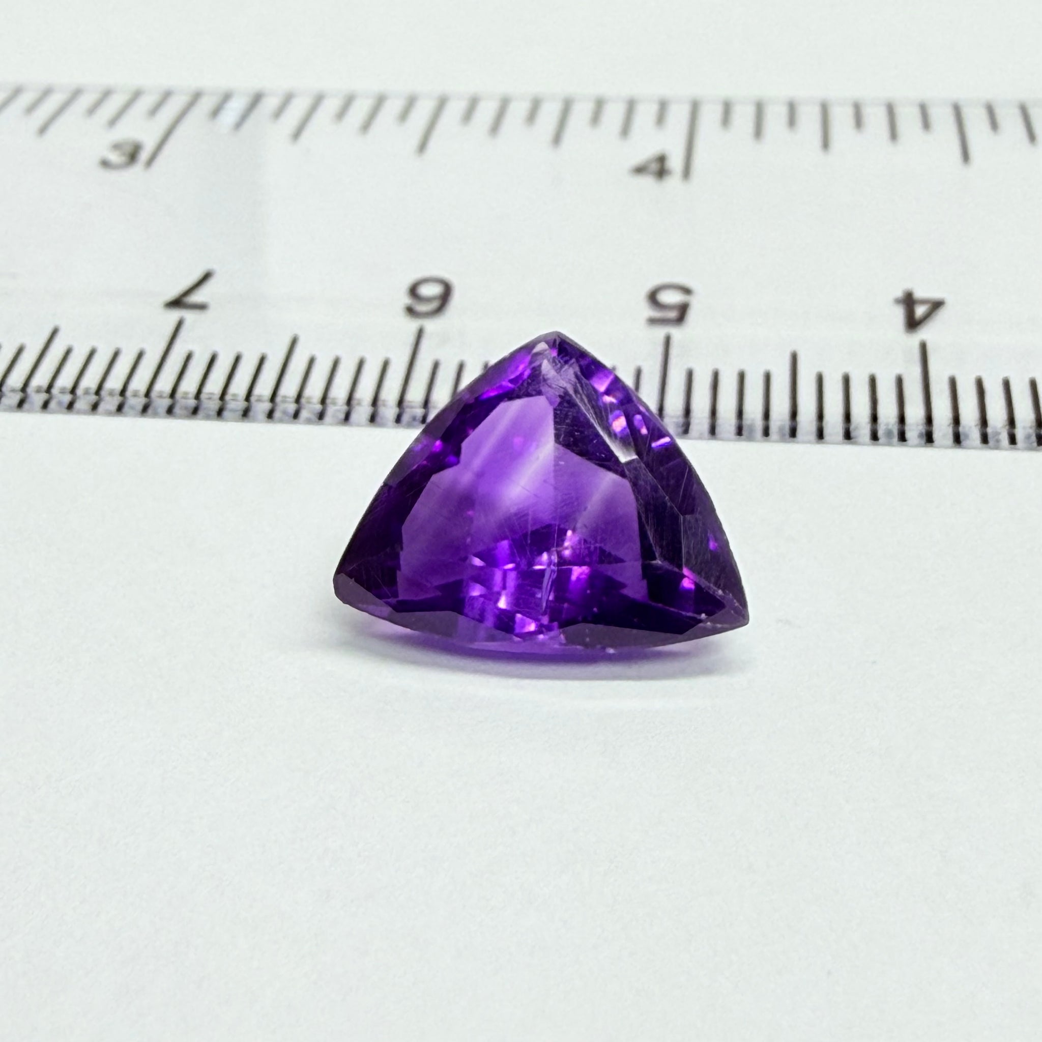 Rwanda Amethyst, 4.12ct, Untreated Unheated, slightly included