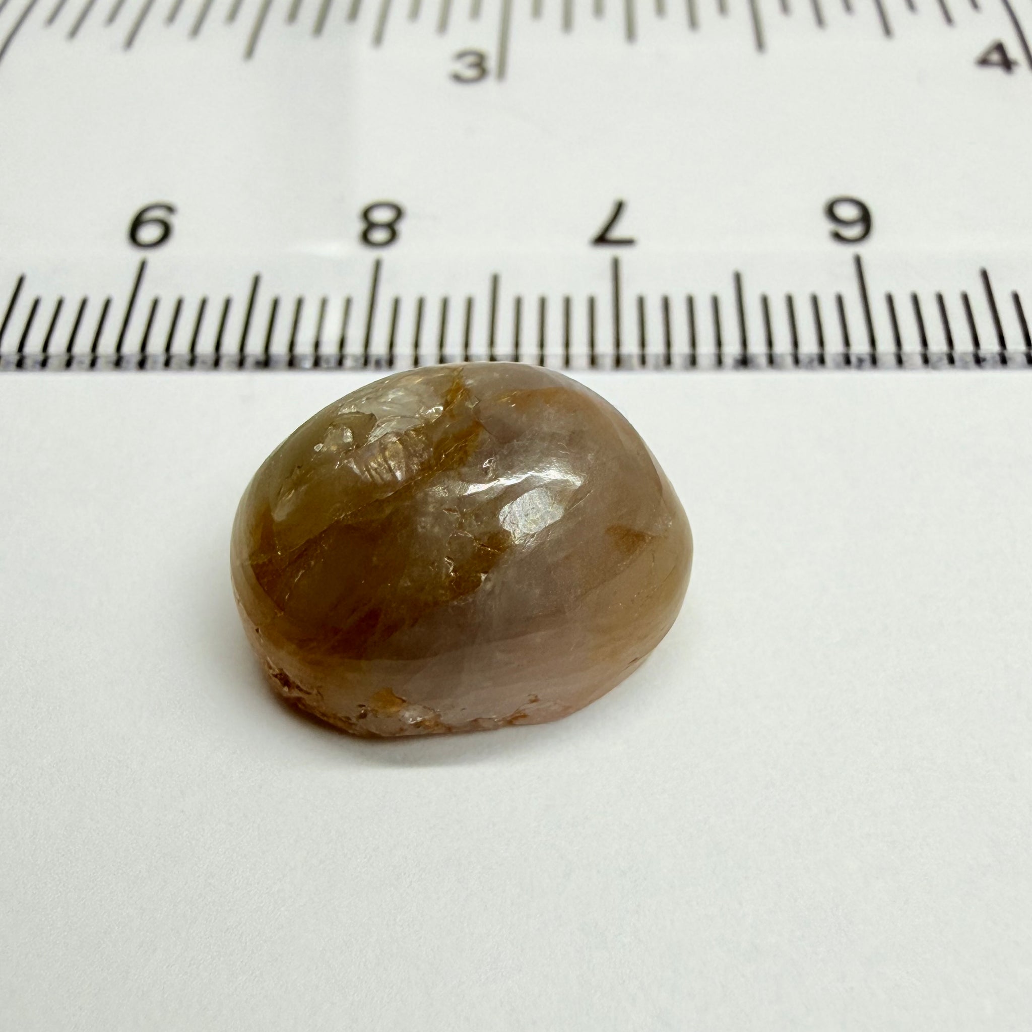 Sapphire Cabochon, 18.40ct, Umba, Tanzania, Untreated Unheated, looks like a polished pebble