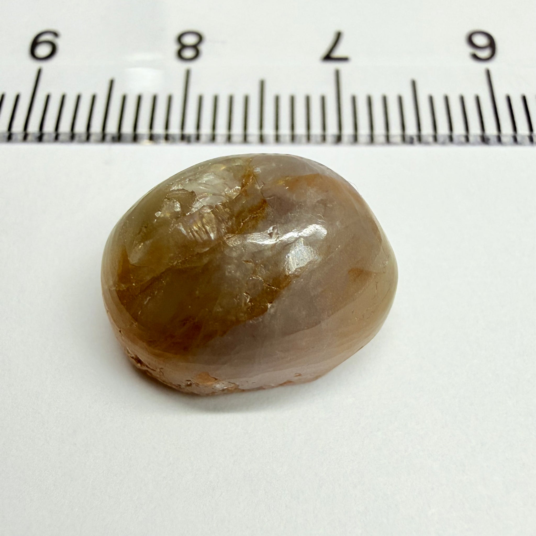 Sapphire Cabochon, 18.40ct, Umba, Tanzania, Untreated Unheated, looks like a polished pebble