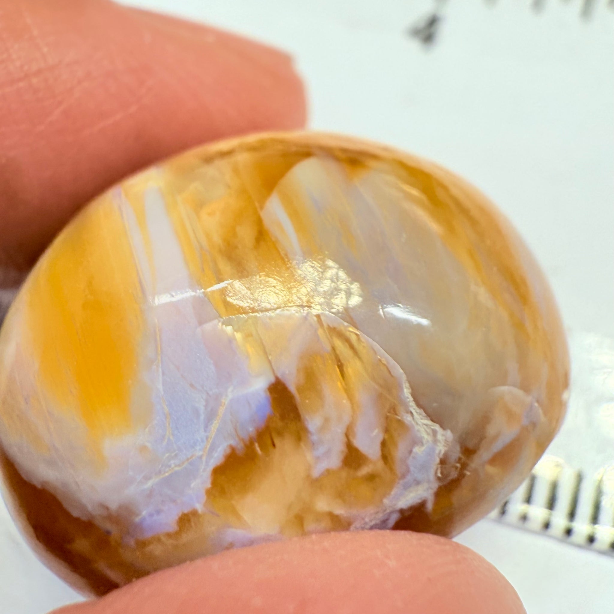 Cats-Eye Opal, 38.46ct, Tanzania, Untreated Unheated