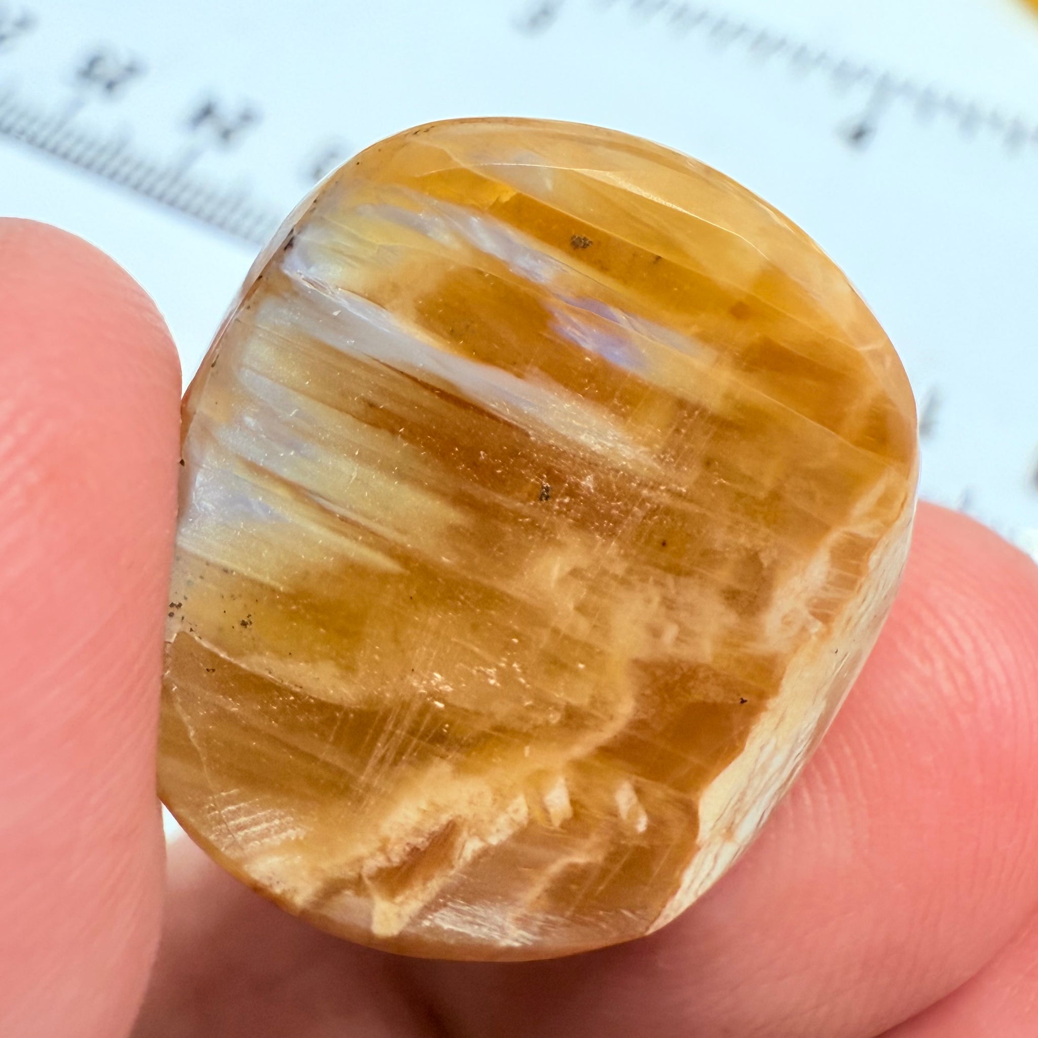 Cats-Eye Opal, 38.46ct, Tanzania, Untreated Unheated