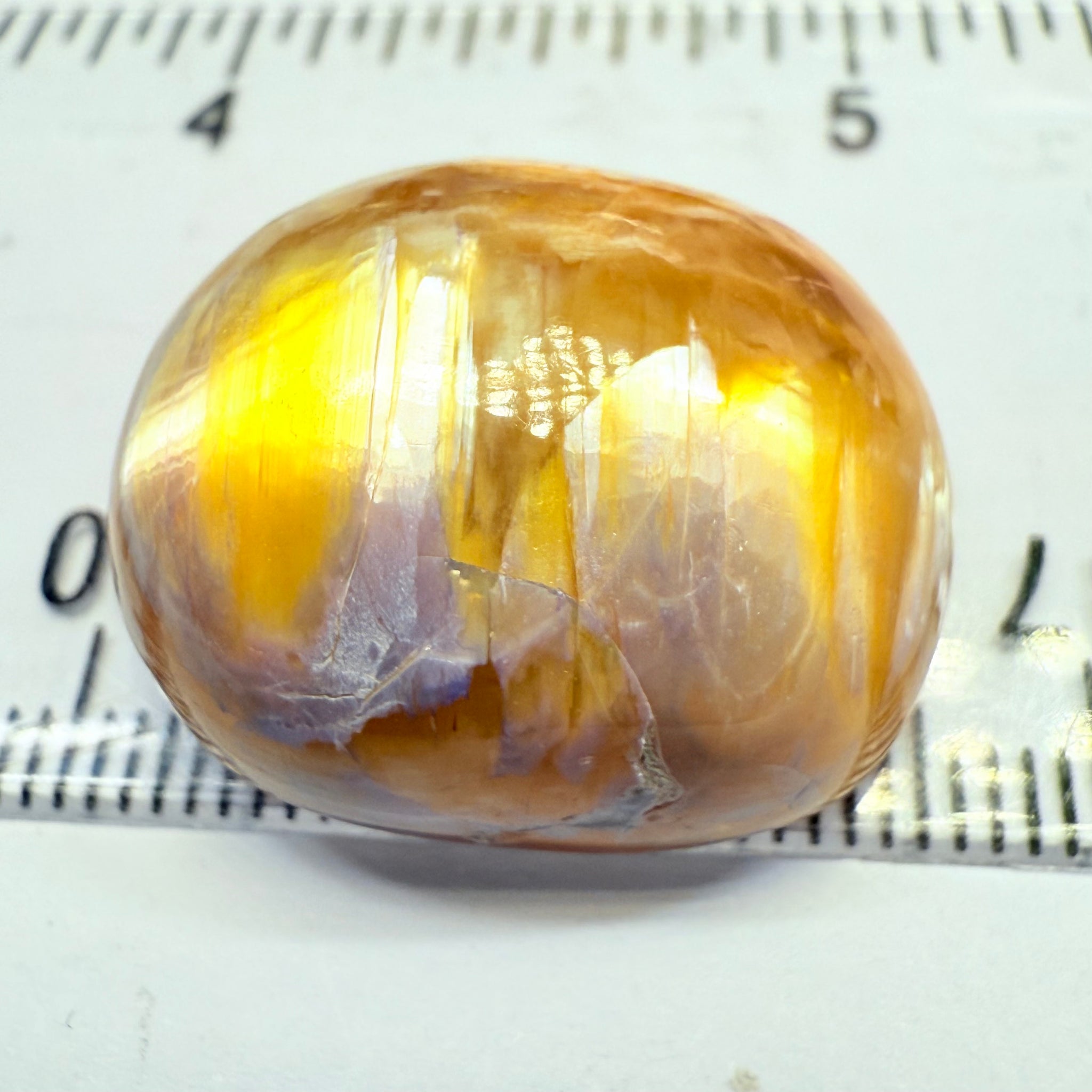 Cats-Eye Opal, 38.46ct, Tanzania, Untreated Unheated