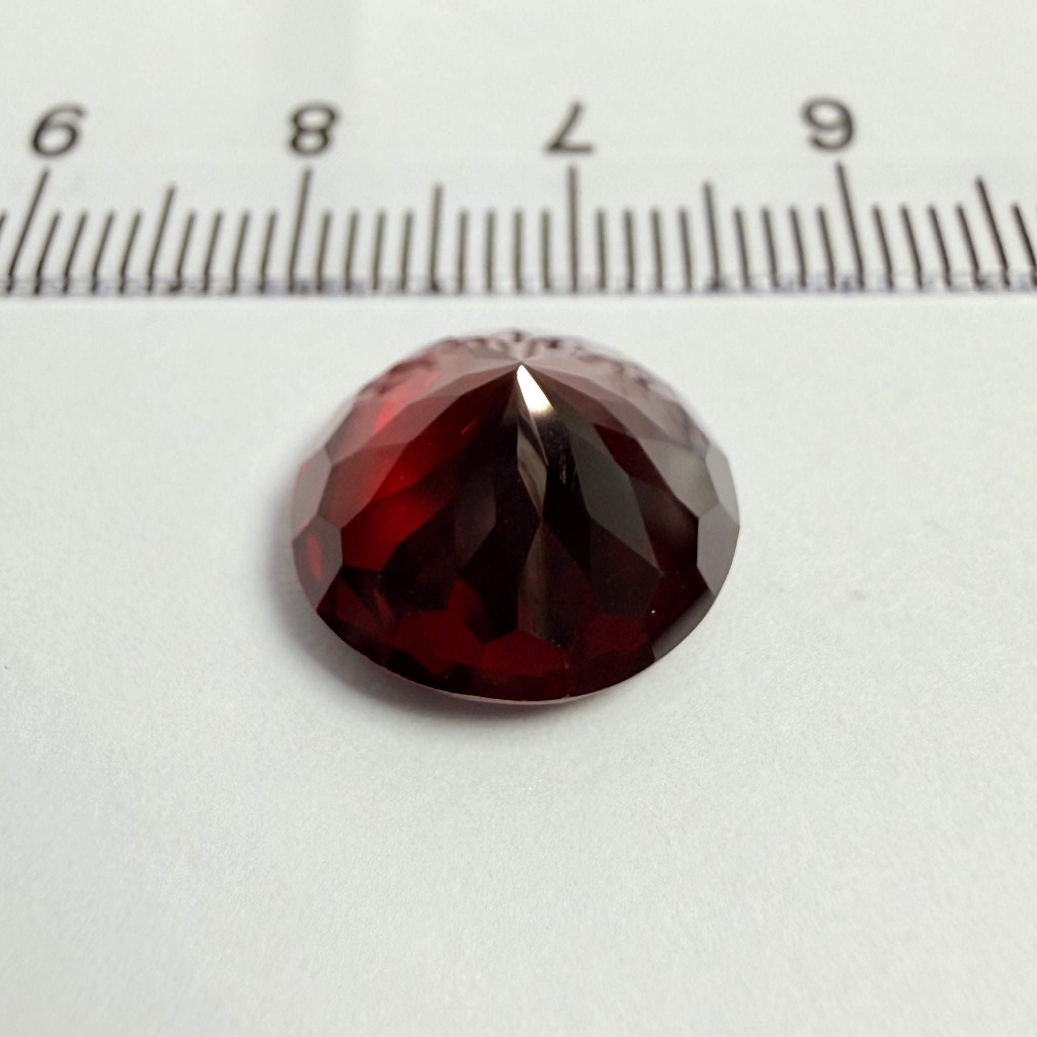 Umba Garnet, dark, 9.57ct, Tanzania, Untreated Unheated