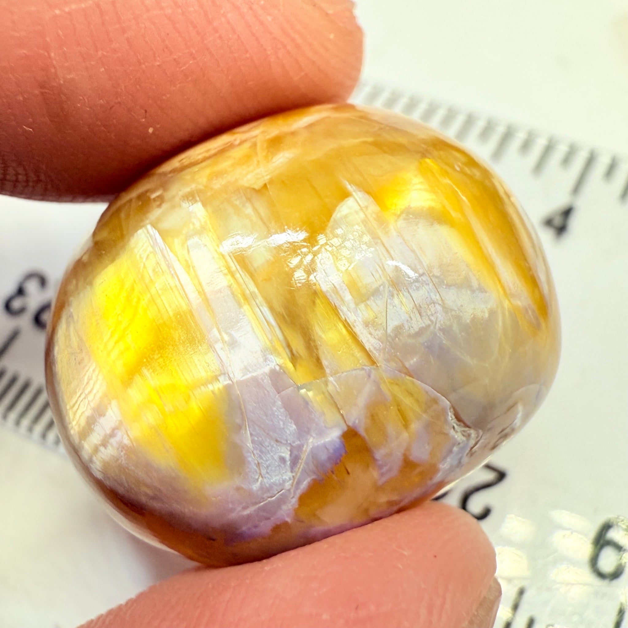 Cats-Eye Opal, 38.46ct, Tanzania, Untreated Unheated