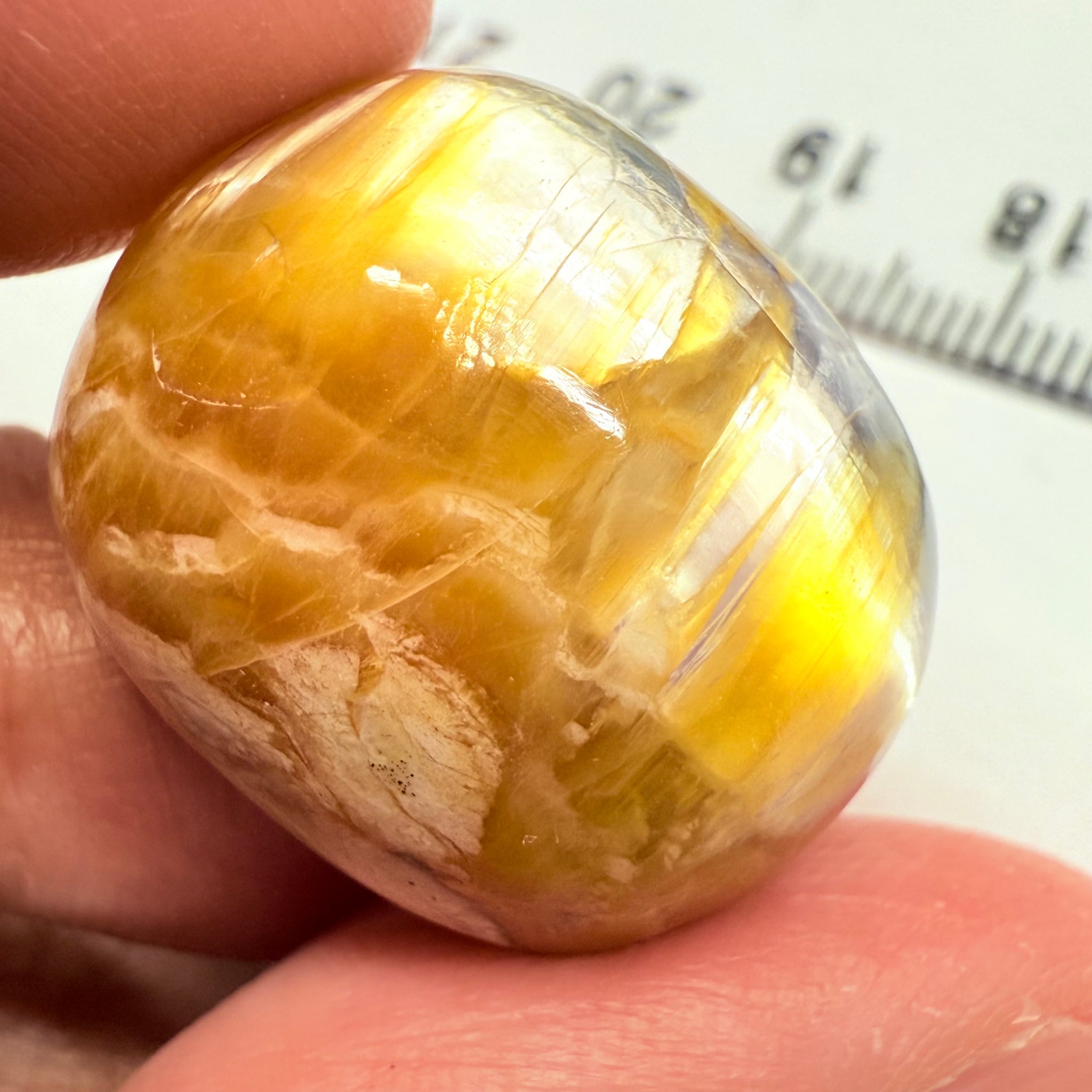 Cats-Eye Opal, 38.46ct, Tanzania, Untreated Unheated