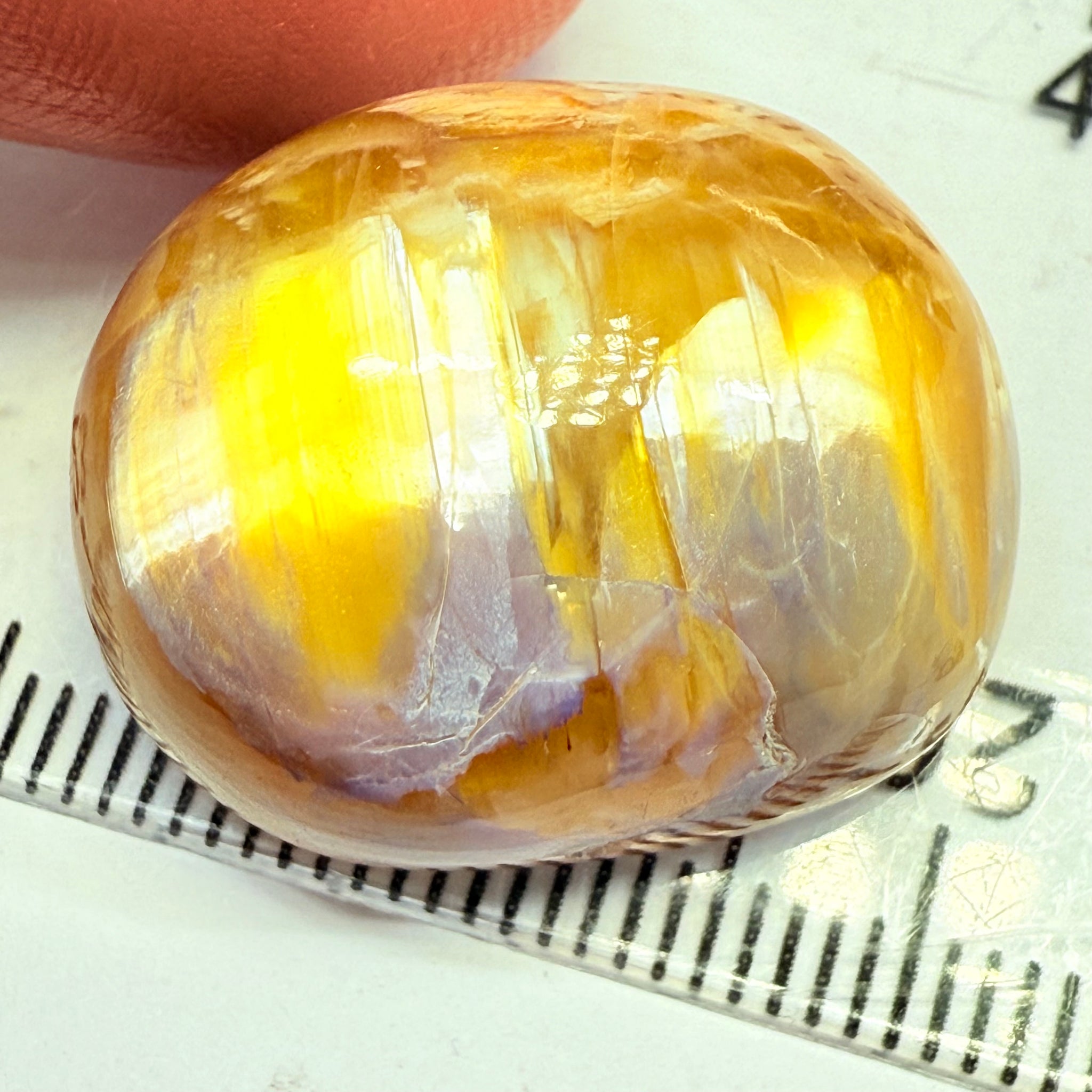 Cats-Eye Opal, 38.46ct, Tanzania, Untreated Unheated