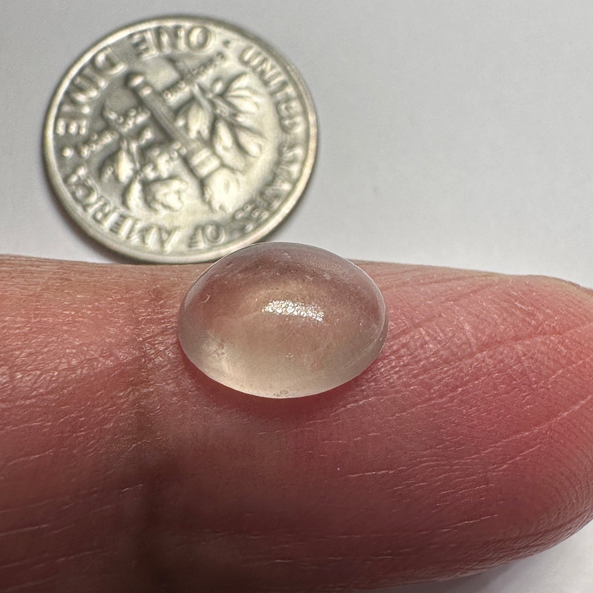 Sapphire Cabochon, 2.54ct, Umba Valley, Tanzania. Untreated Unheated