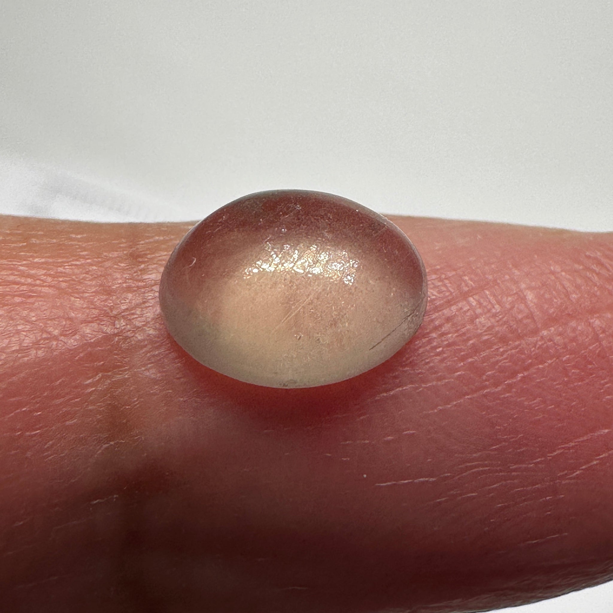 Sapphire Cabochon, 2.54ct, Umba Valley, Tanzania. Untreated Unheated