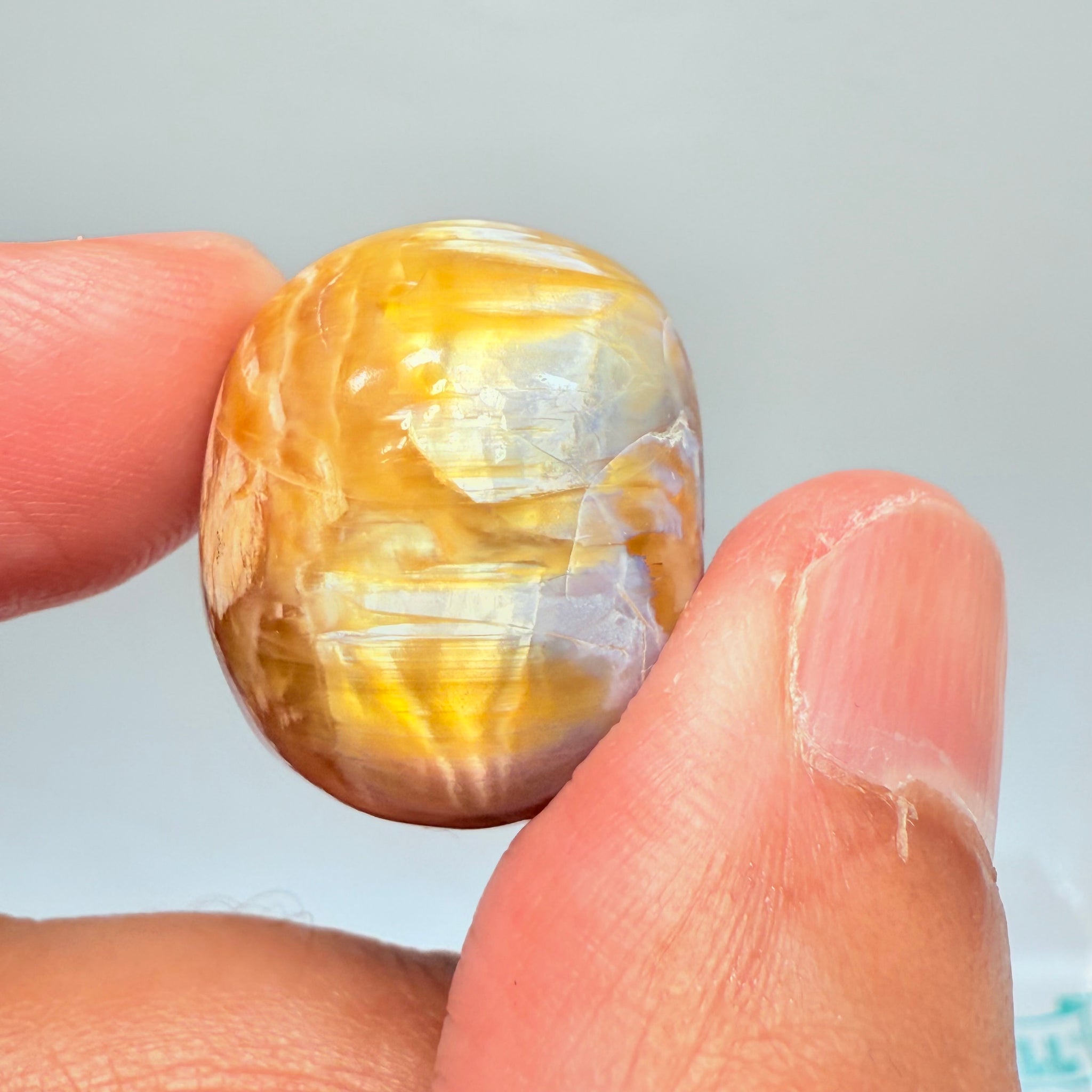 Cats-Eye Opal, 38.46ct, Tanzania, Untreated Unheated