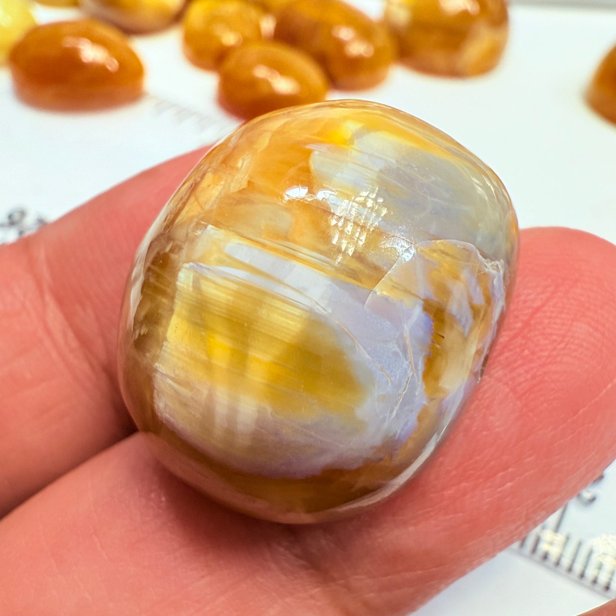 Cats-Eye Opal, 38.46ct, Tanzania, Untreated Unheated