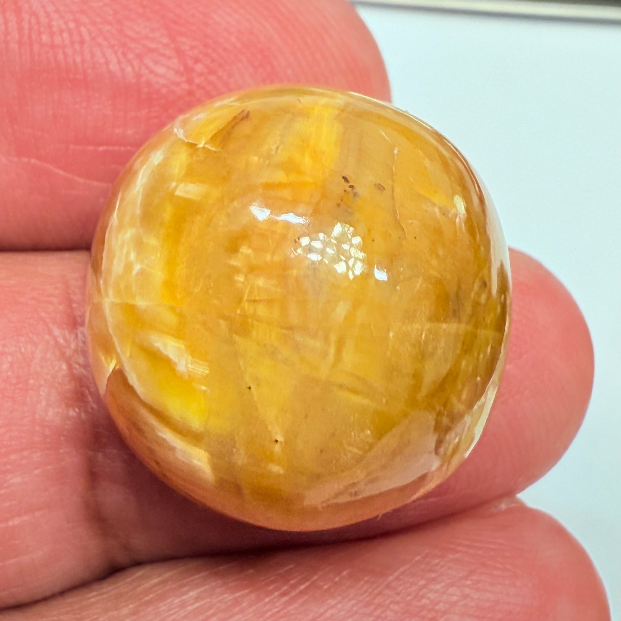 Cats-Eye Opal, 29.05ct, Tanzania, Untreated Unheated