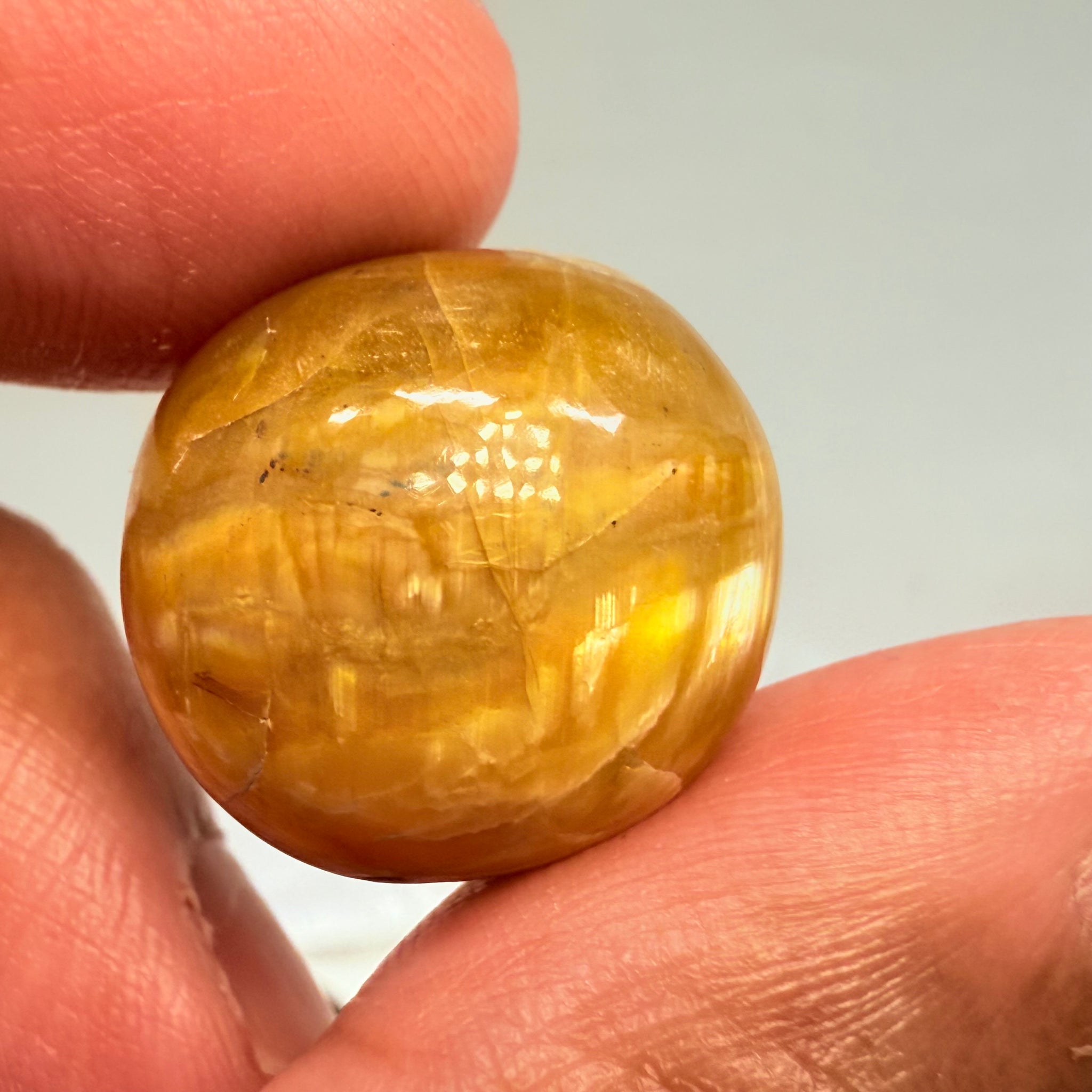 Cats-Eye Opal, 29.05ct, Tanzania, Untreated Unheated