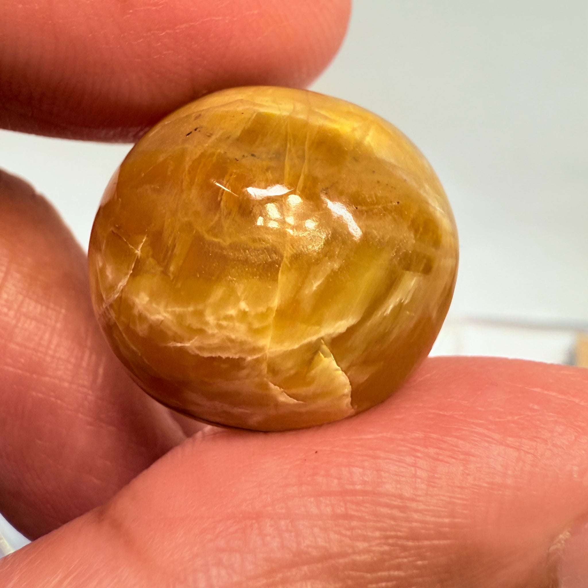 Cats-Eye Opal, 29.05ct, Tanzania, Untreated Unheated