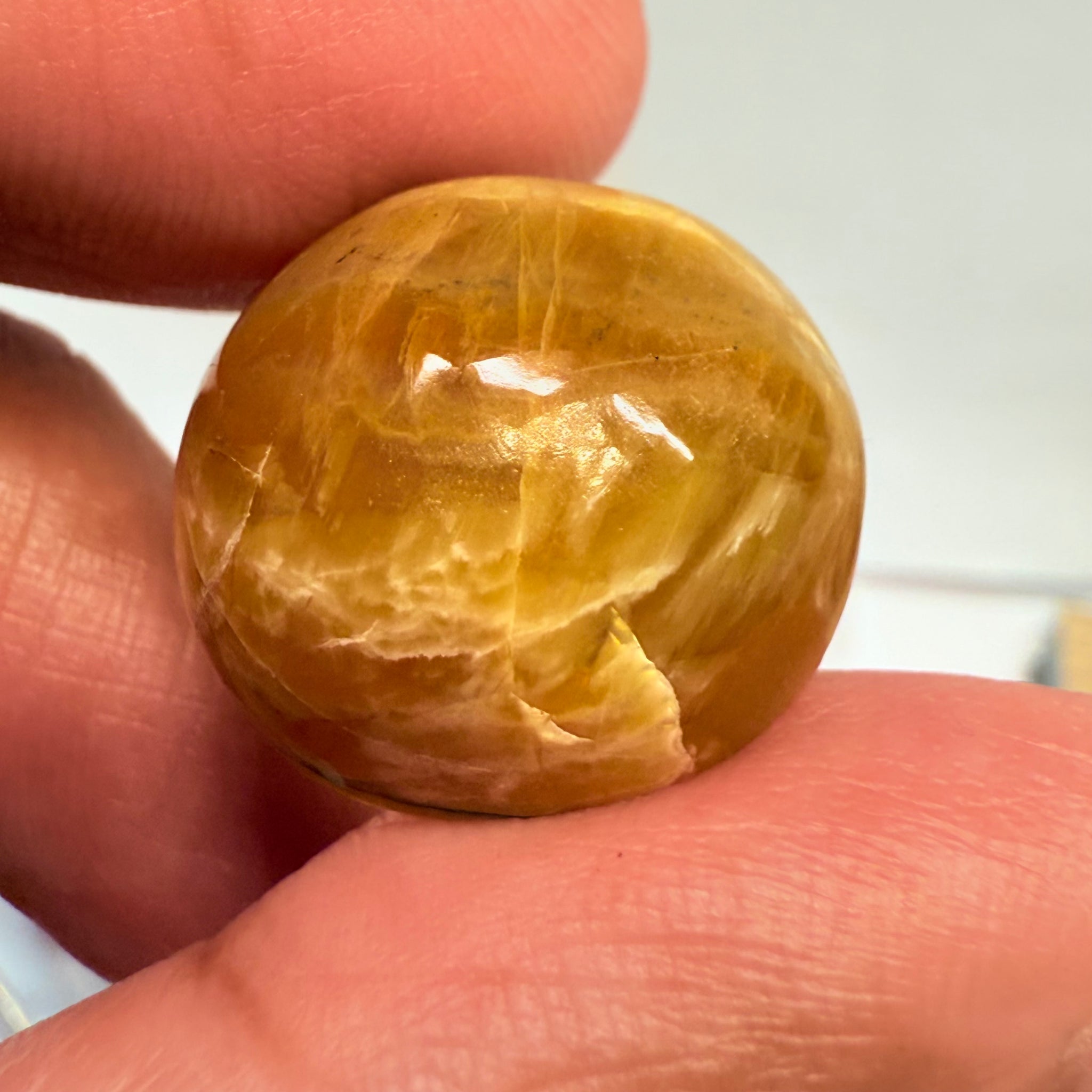 Cats-Eye Opal, 29.05ct, Tanzania, Untreated Unheated