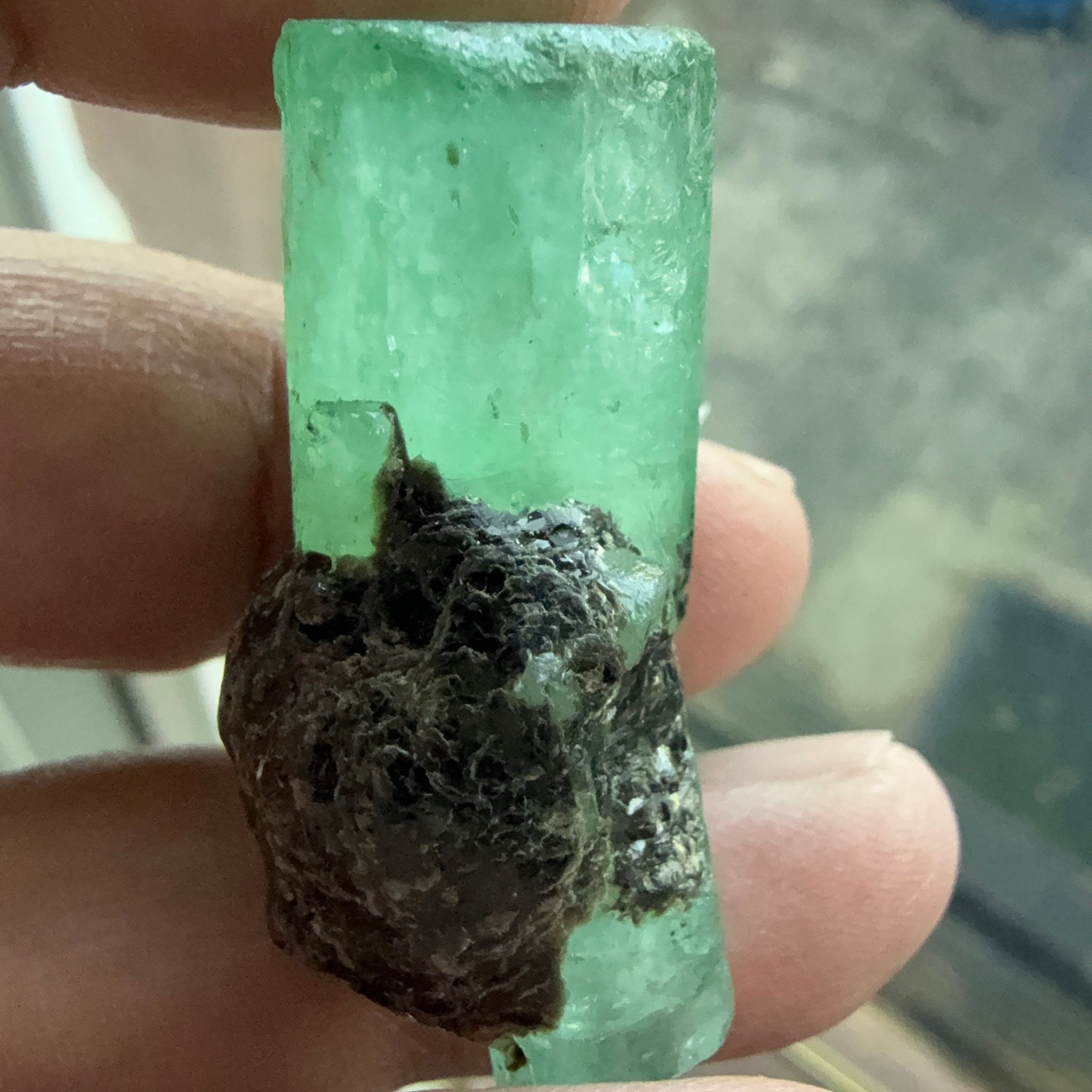 Ethiopian Emerald Crystal, 90.07ct, Untreated Unheated, no oil