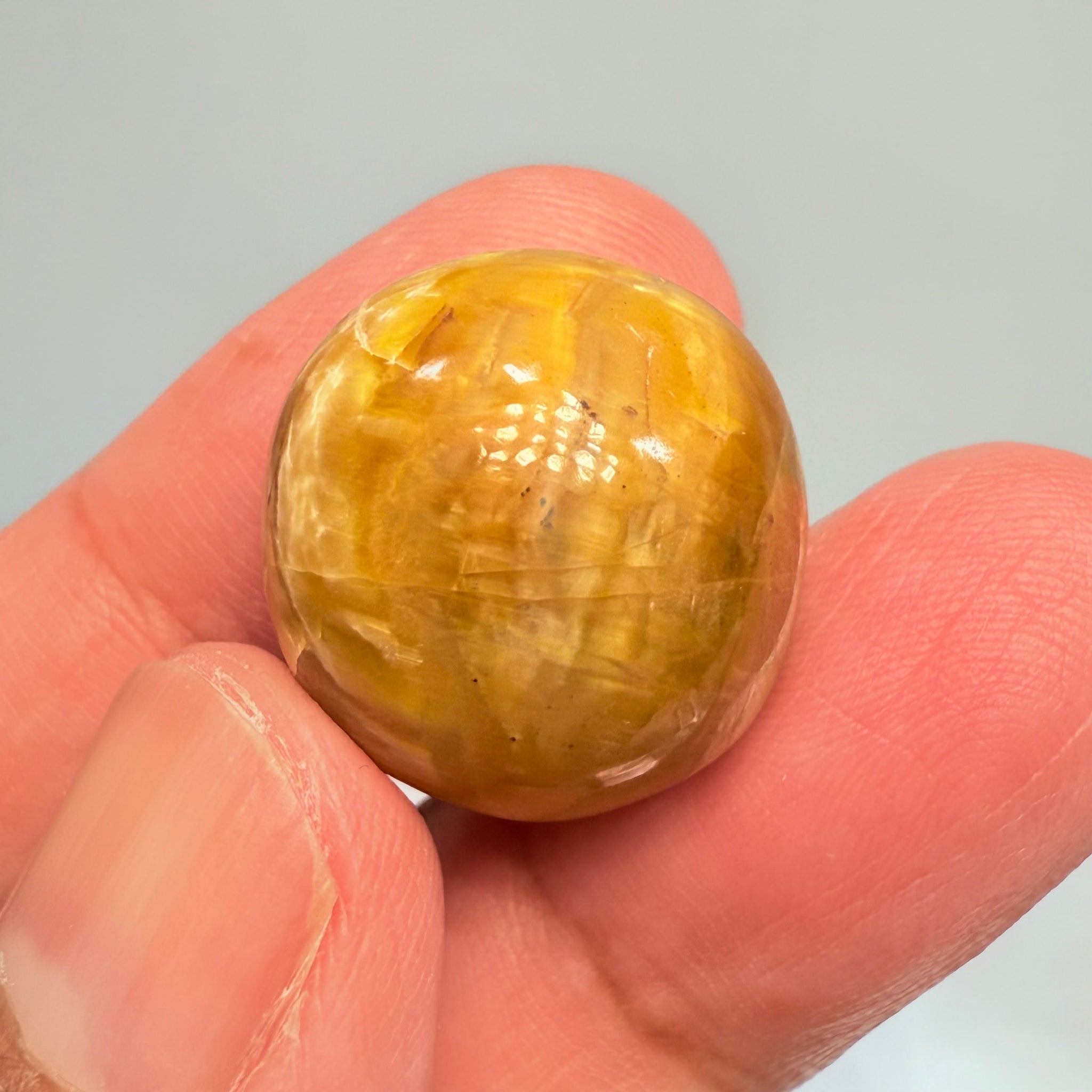 Cats-Eye Opal, 29.05ct, Tanzania, Untreated Unheated