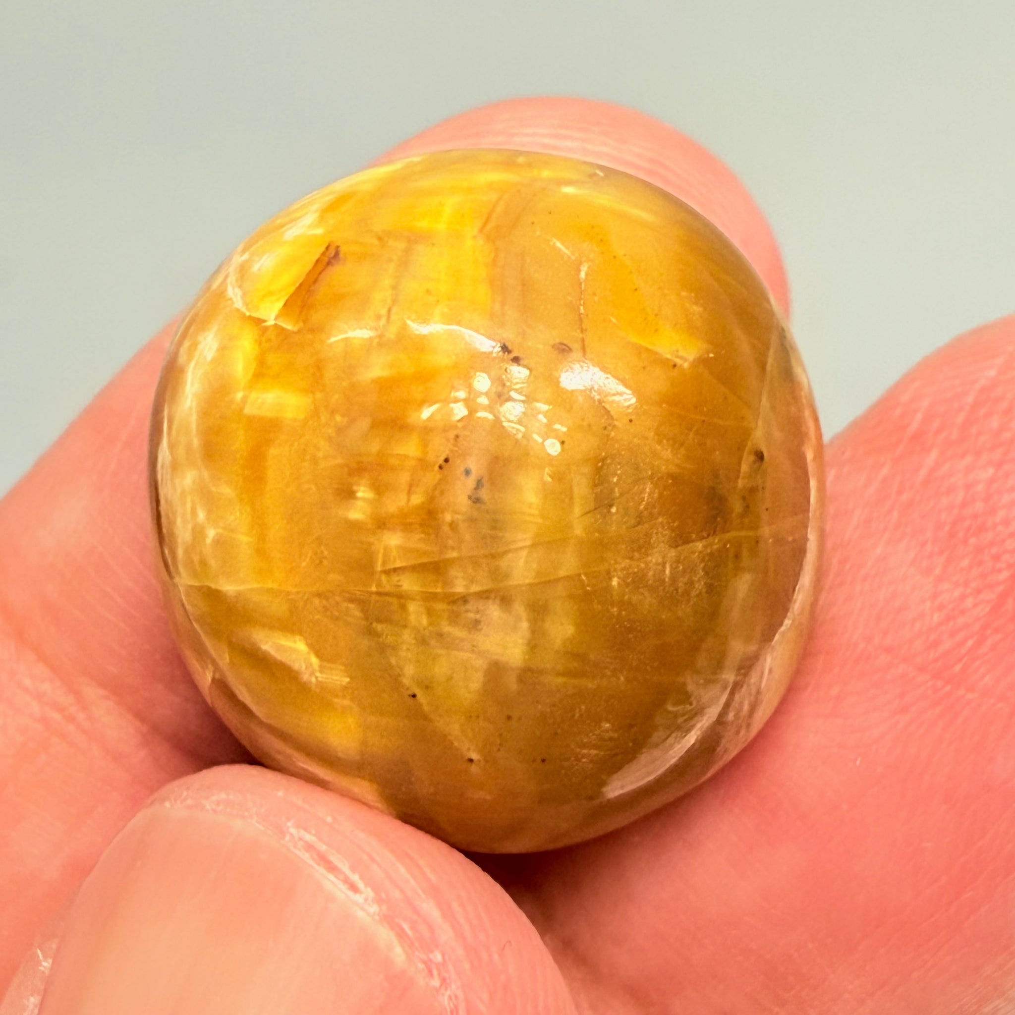 Cats-Eye Opal, 29.05ct, Tanzania, Untreated Unheated