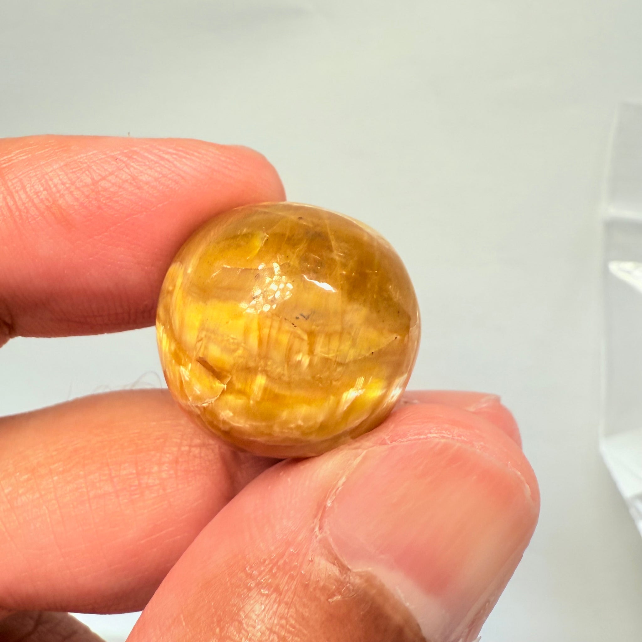 Cats-Eye Opal, 29.05ct, Tanzania, Untreated Unheated