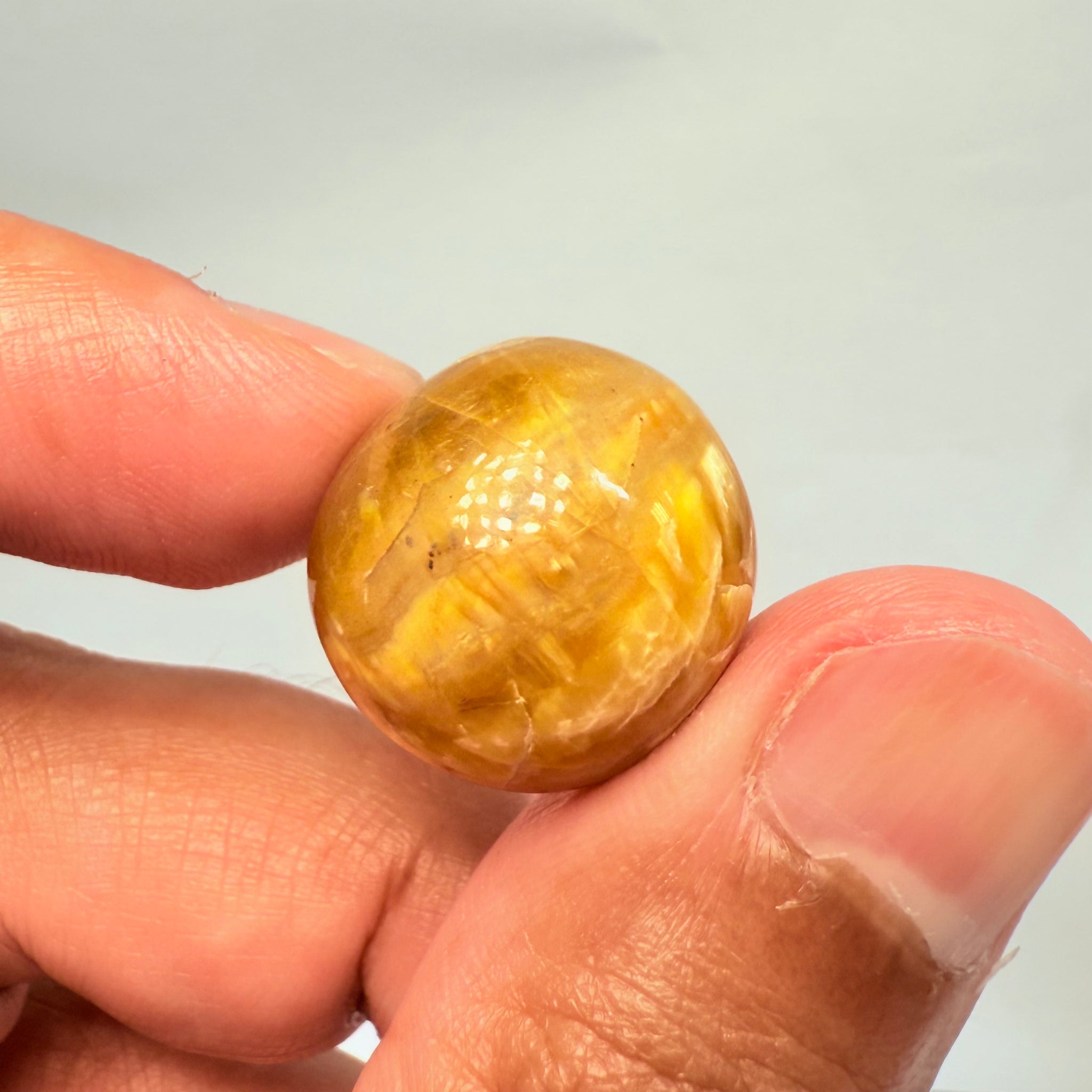 Cats-Eye Opal, 29.05ct, Tanzania, Untreated Unheated