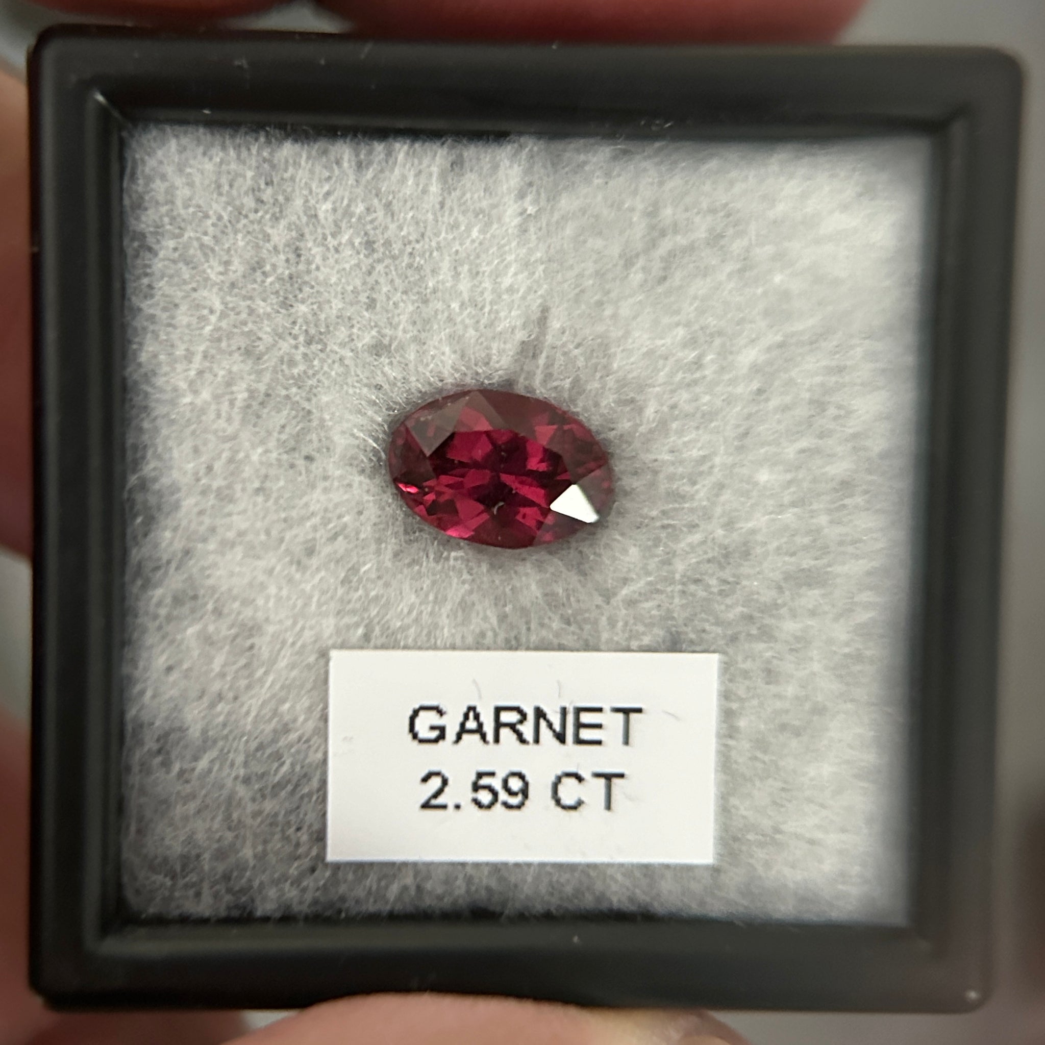 2.59ct Umba Garnet, Tanzania, Untreated Unheated