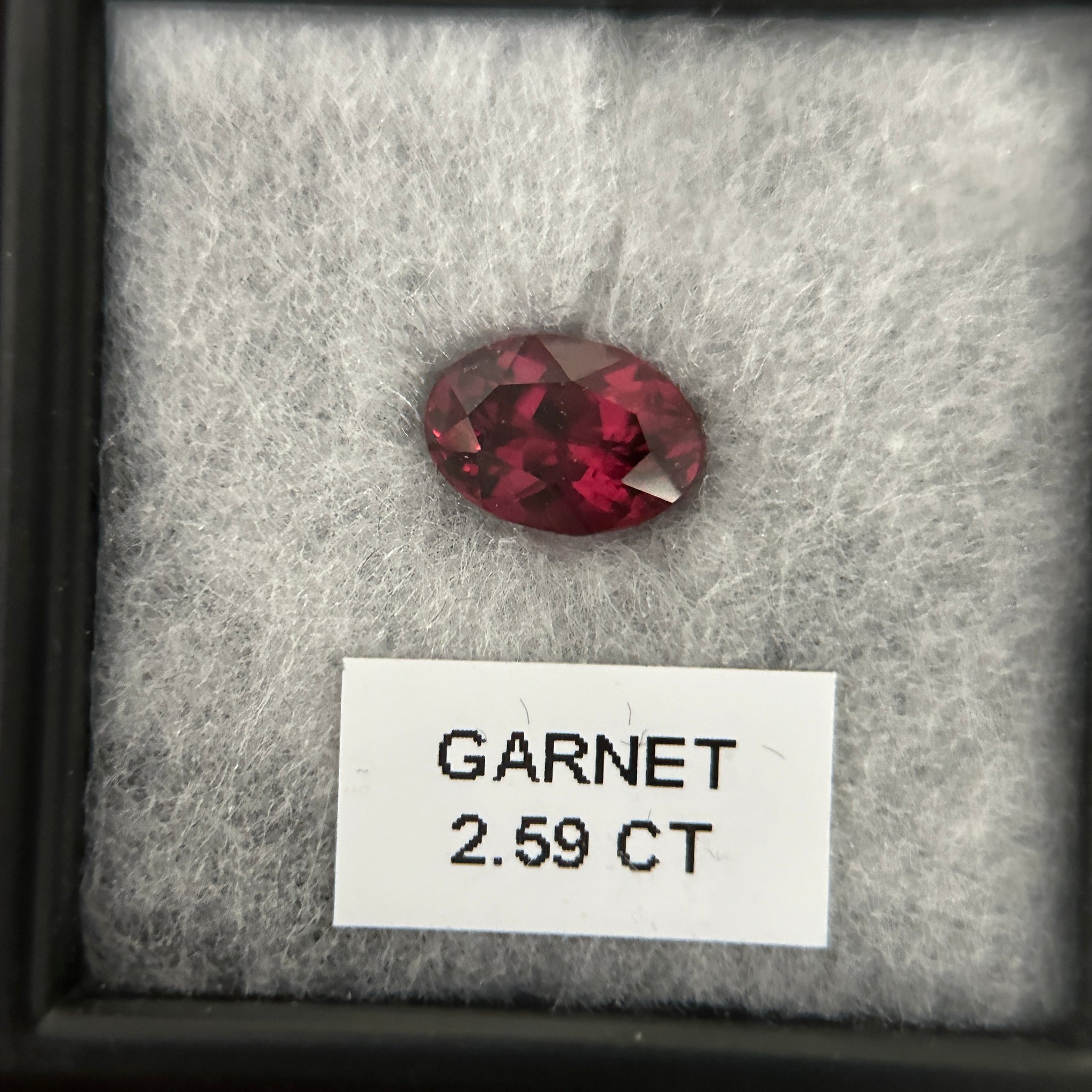 2.59ct Umba Garnet, Tanzania, Untreated Unheated