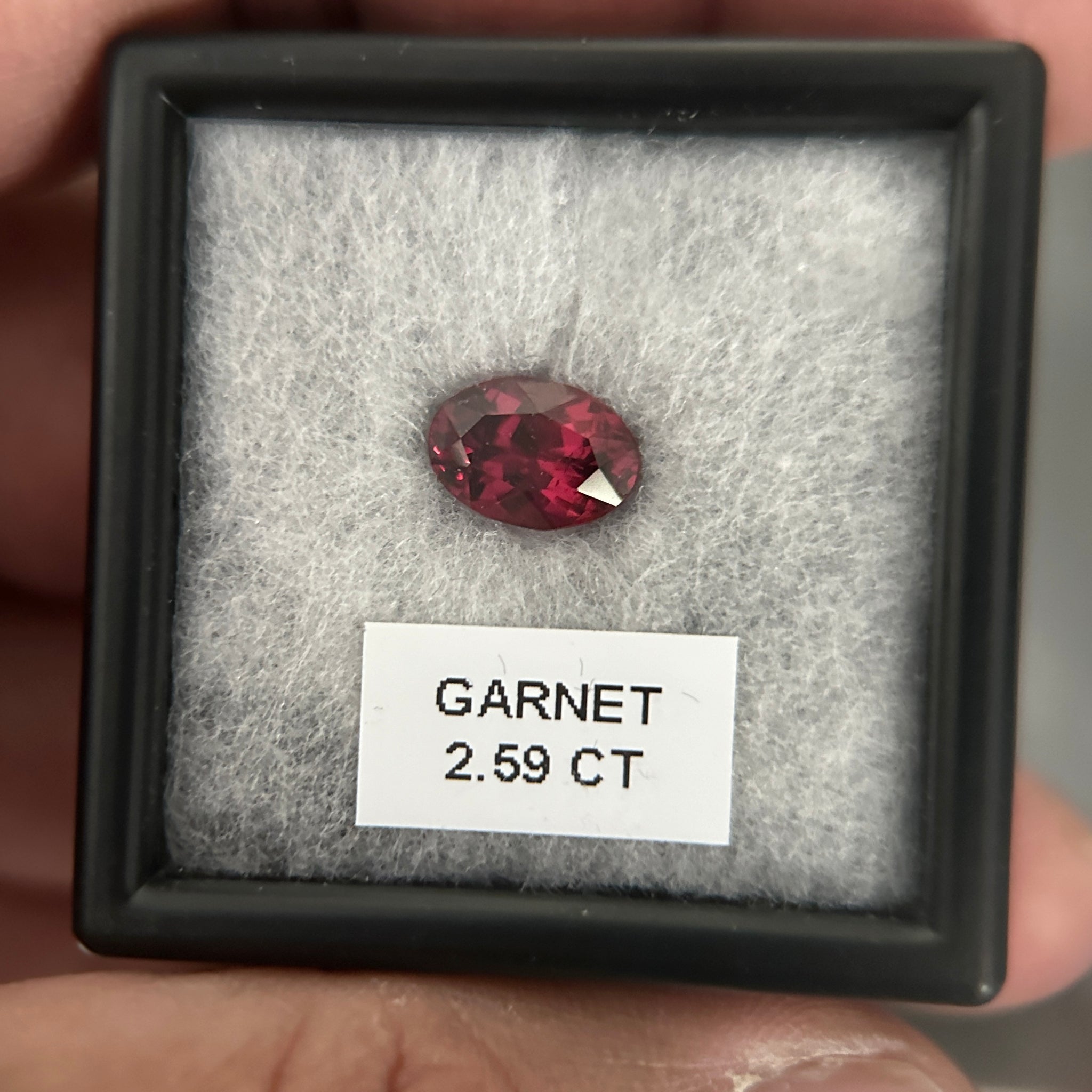 2.59ct Umba Garnet, Tanzania, Untreated Unheated