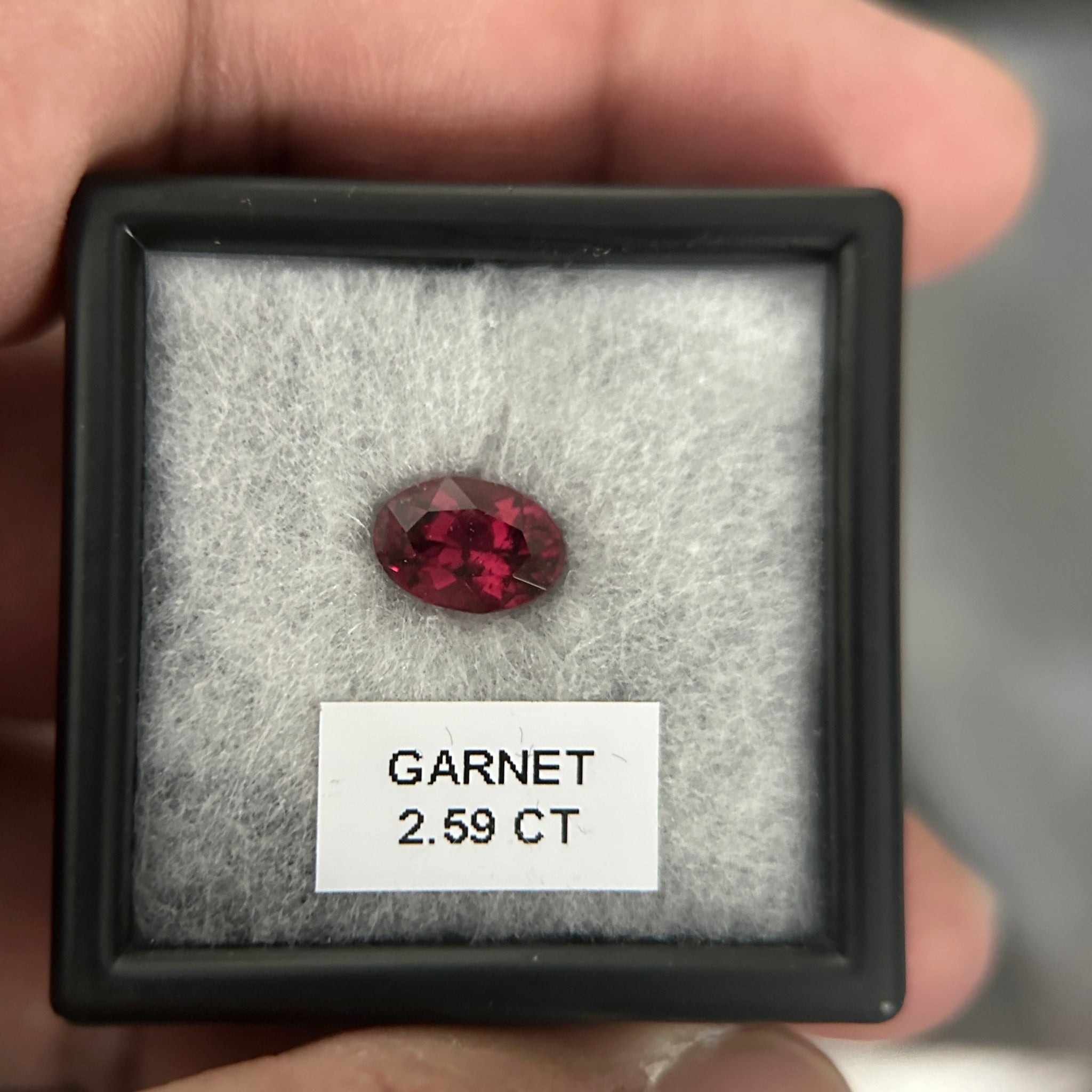 2.59ct Umba Garnet, Tanzania, Untreated Unheated