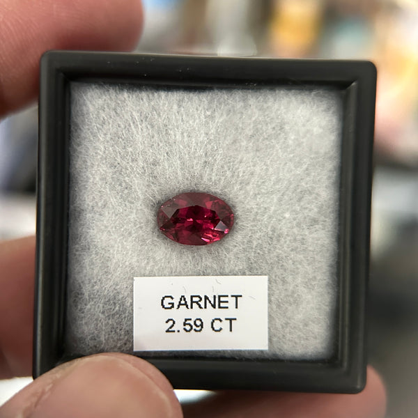 2.59ct Umba Garnet, Tanzania, Untreated Unheated