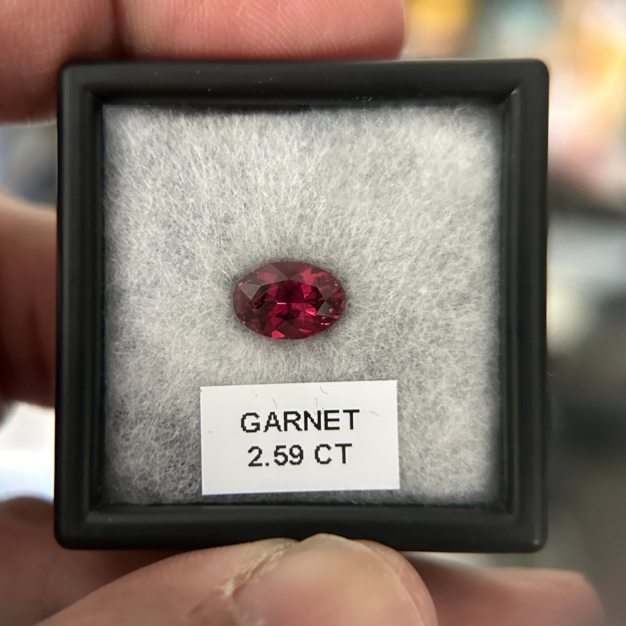 2.59ct Umba Garnet, Tanzania, Untreated Unheated