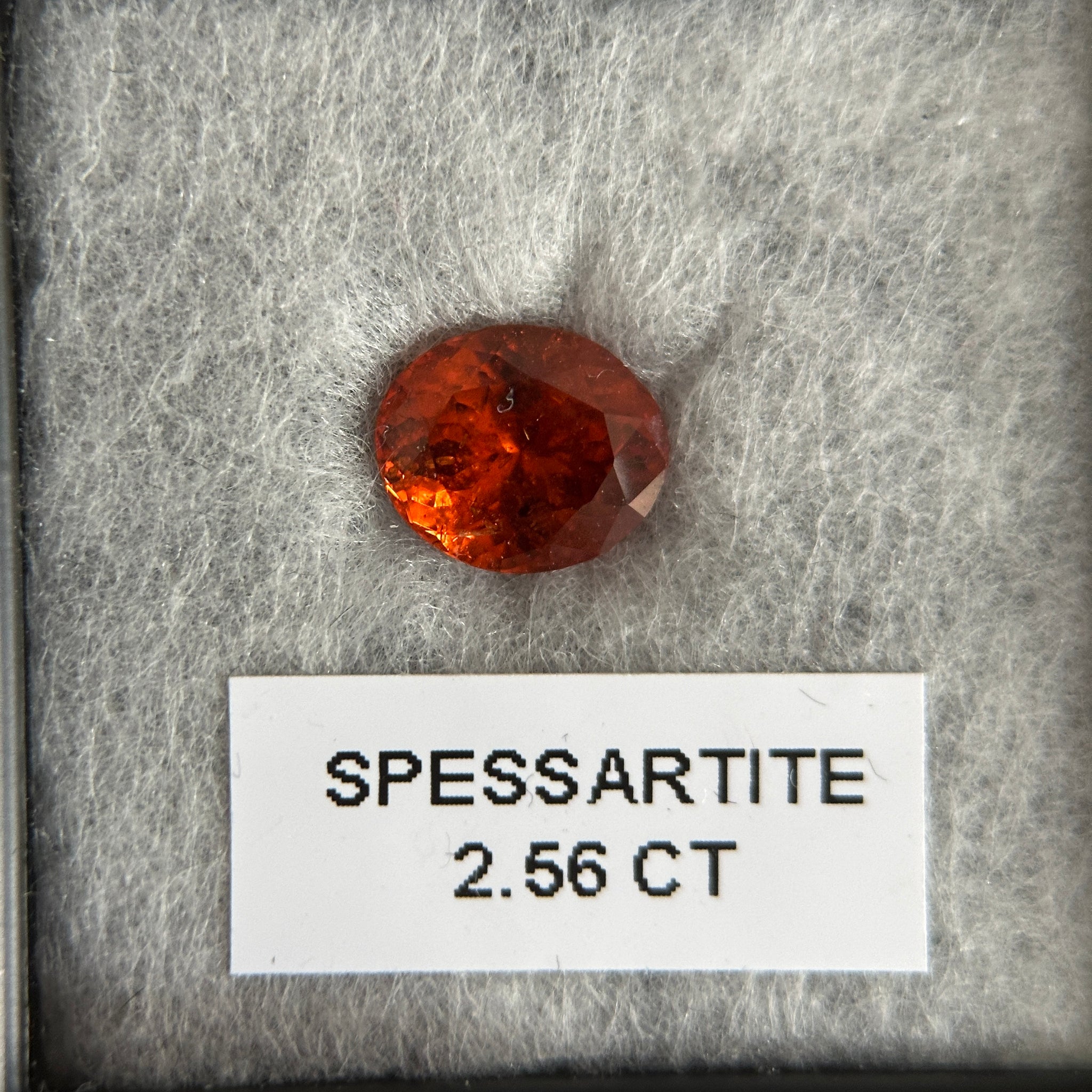 2.56ct Spessartite Garnet, Tanzania, Unheated Untreated