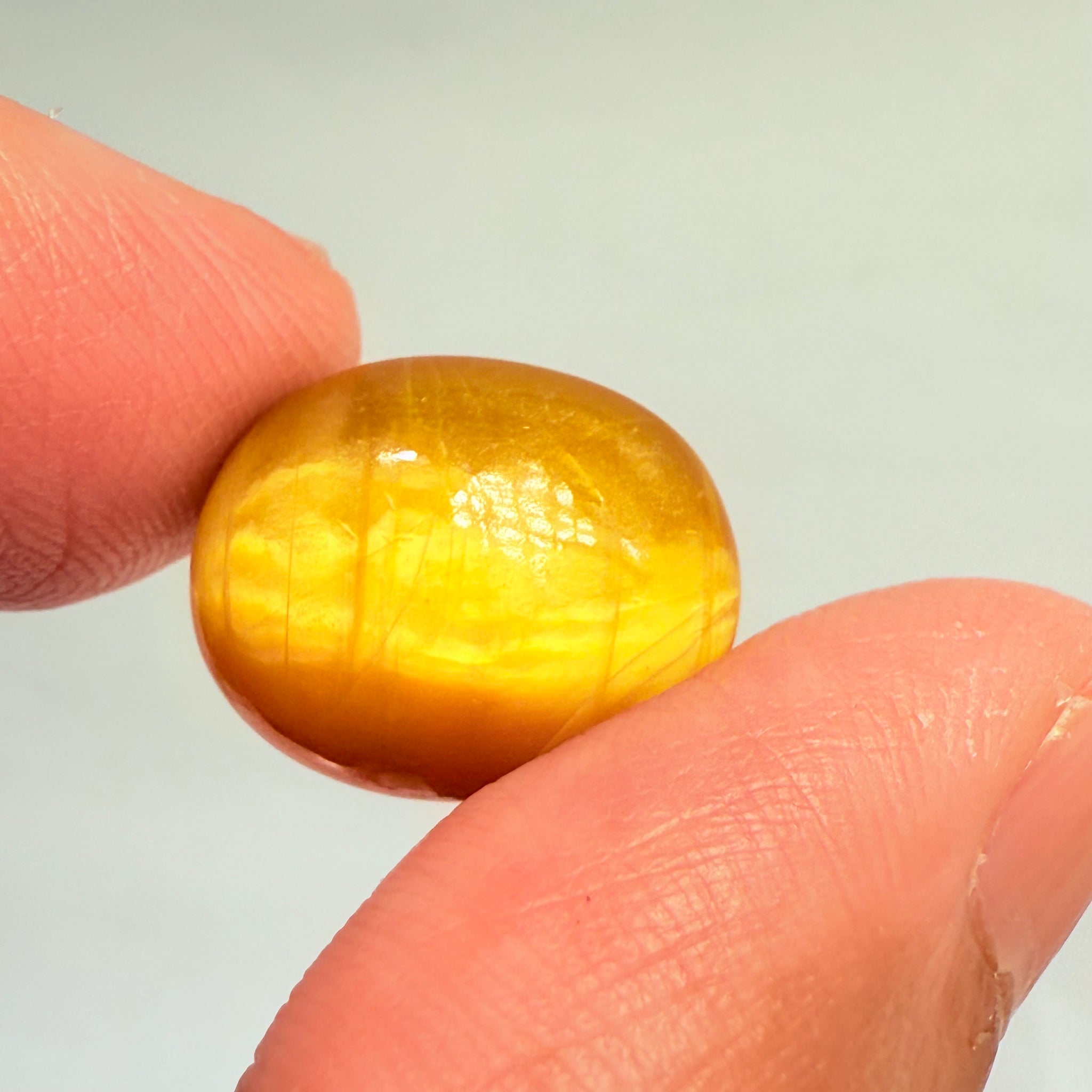 Cats-Eye Opal, 11.87ct, Tanzania, Untreated Unheated