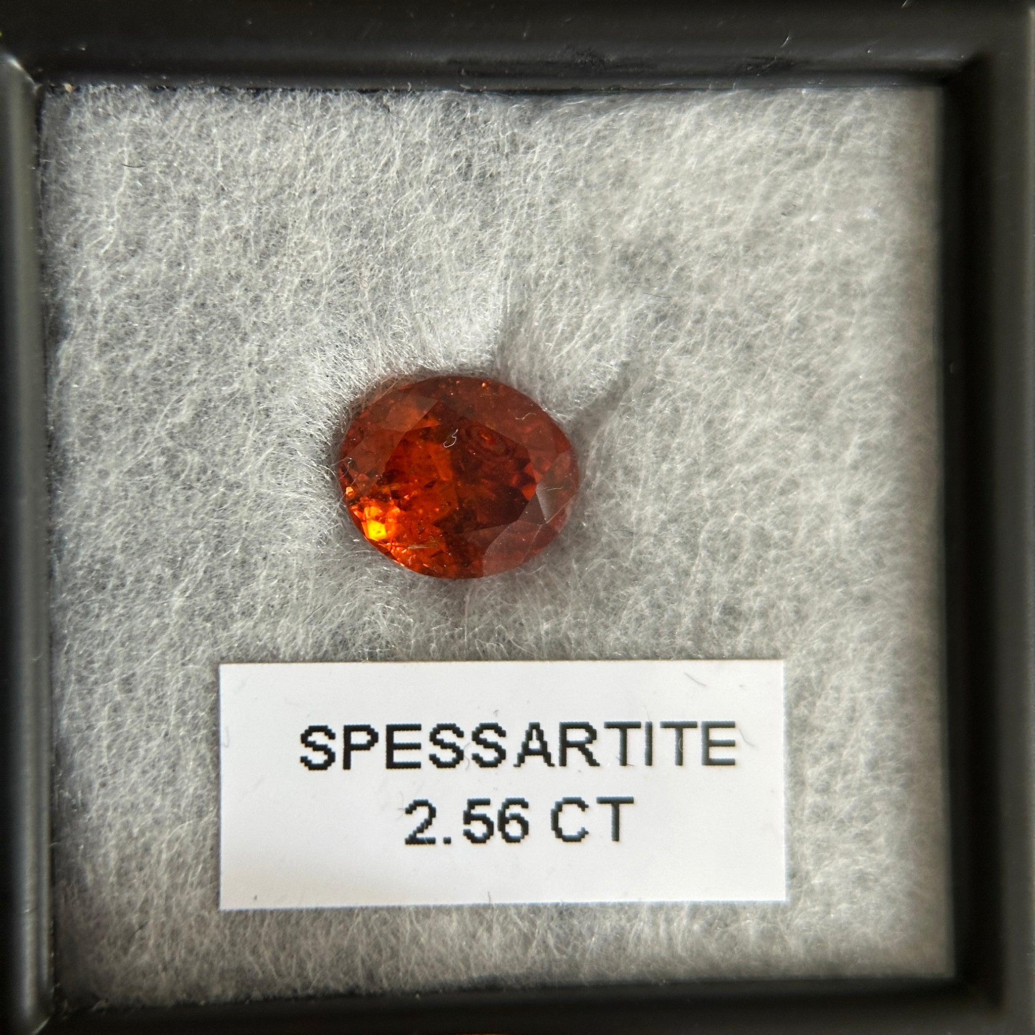 2.56ct Spessartite Garnet, Tanzania, Unheated Untreated